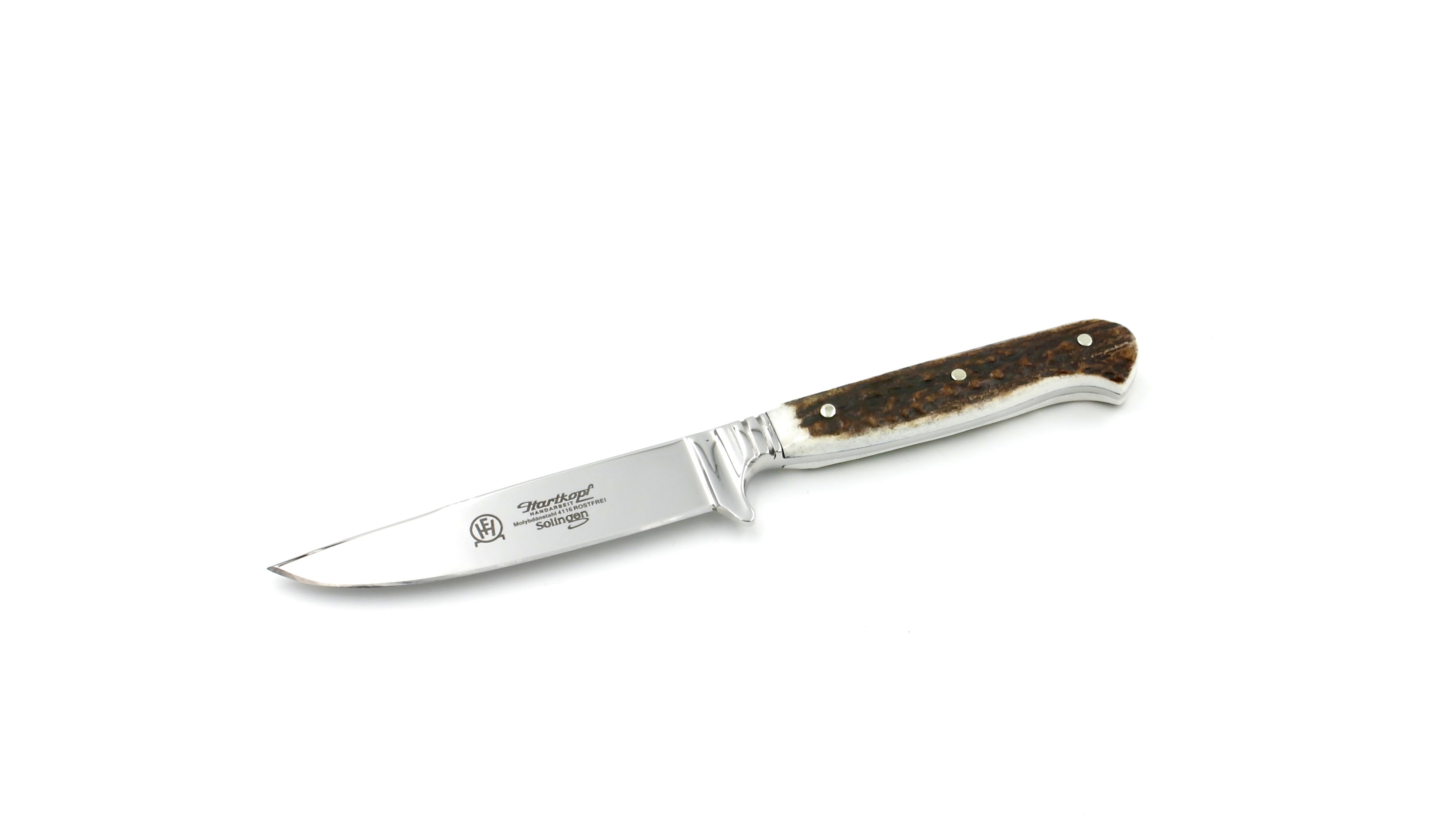 Hartkopf Jagdnicker 10 cm Hirschhorn