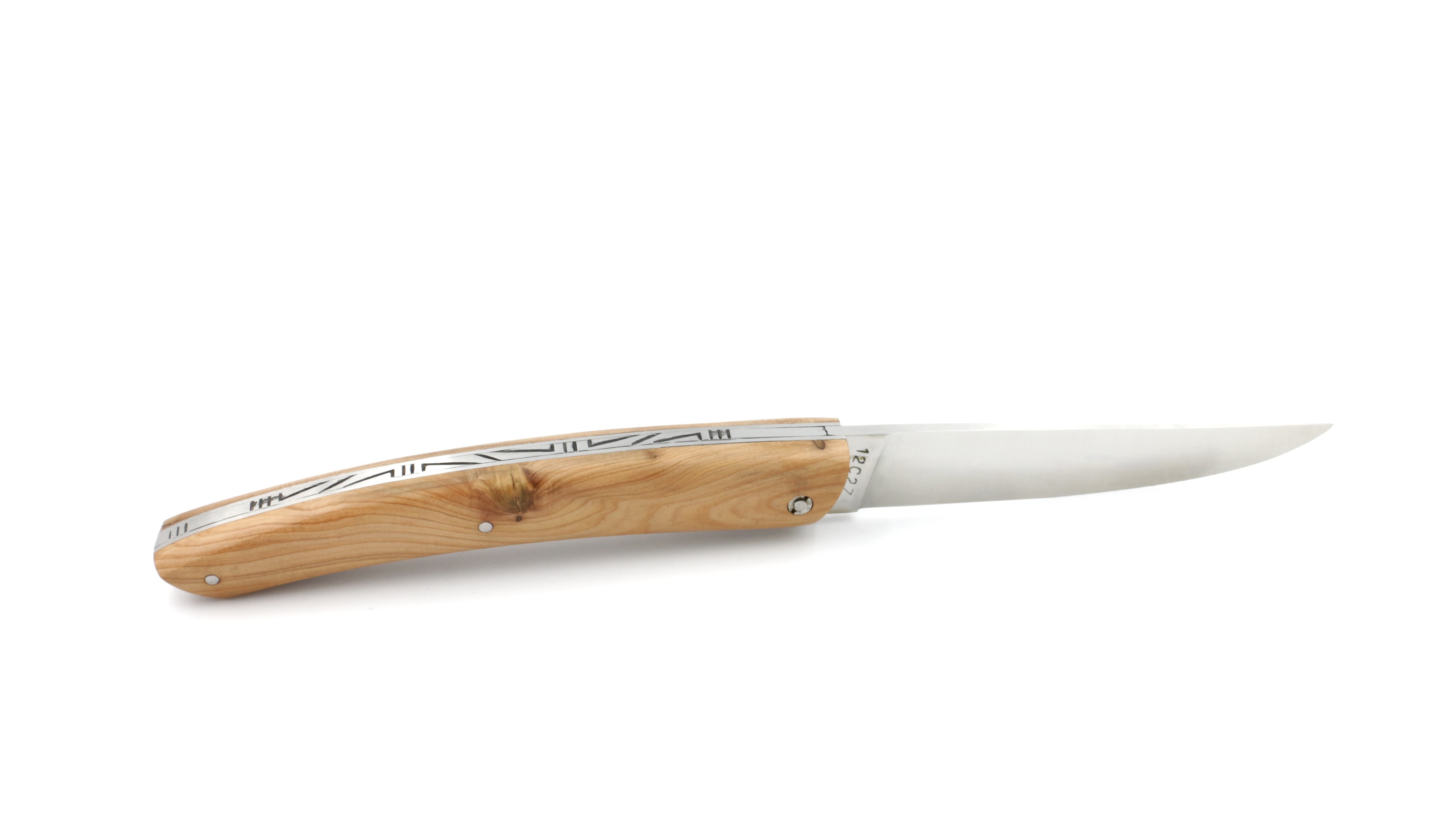 AU SABOT THIERS knife 12 cm juniper wood