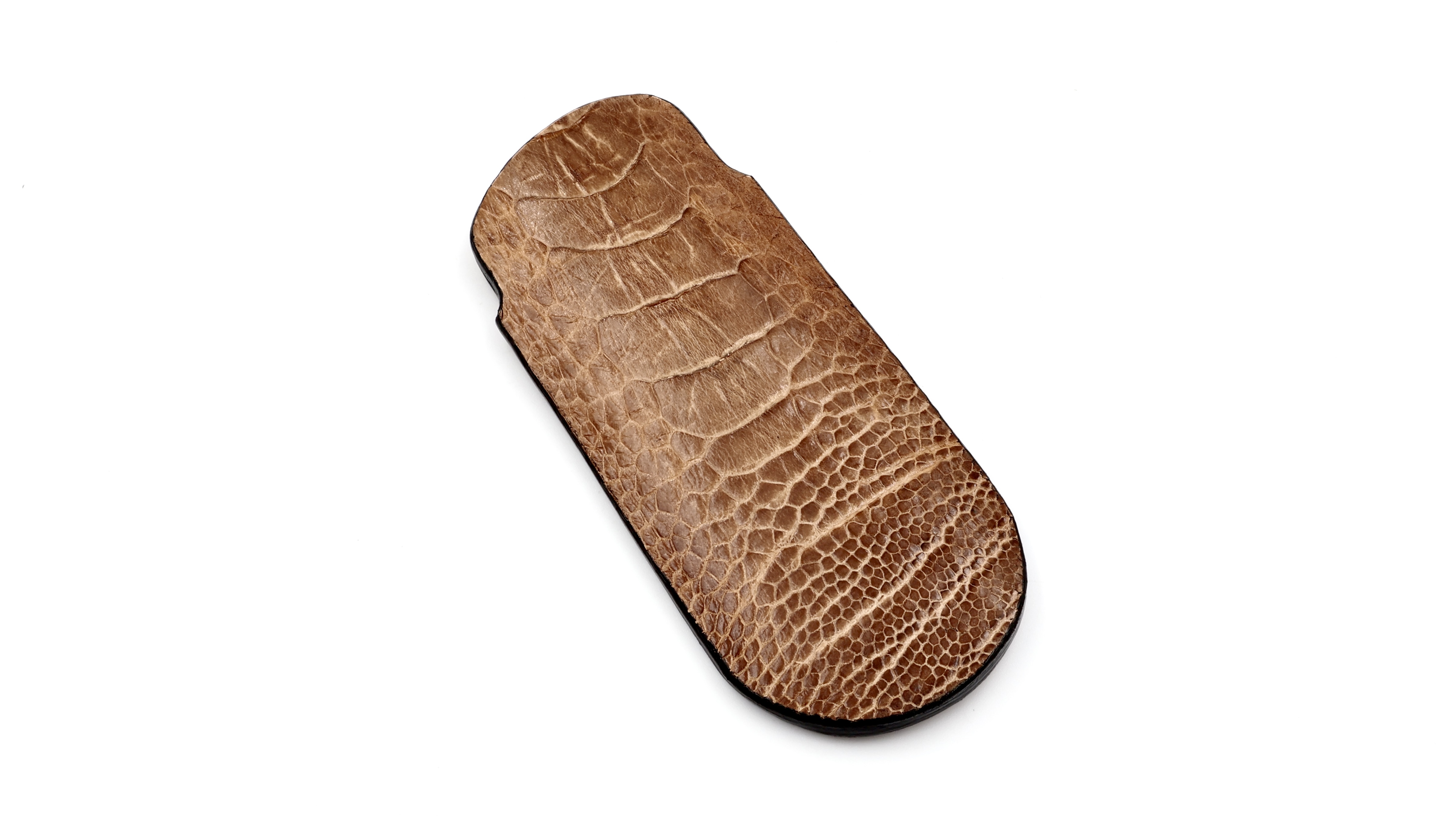 Atelier N°7 otrichleg leather light brown 14,5 cm