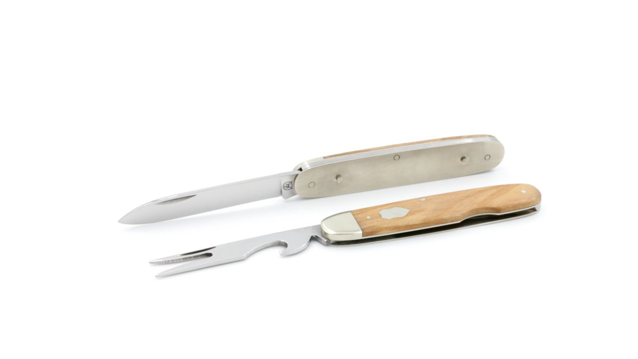 Hartkopf Besteck-Taschenmesser Picknickmeser