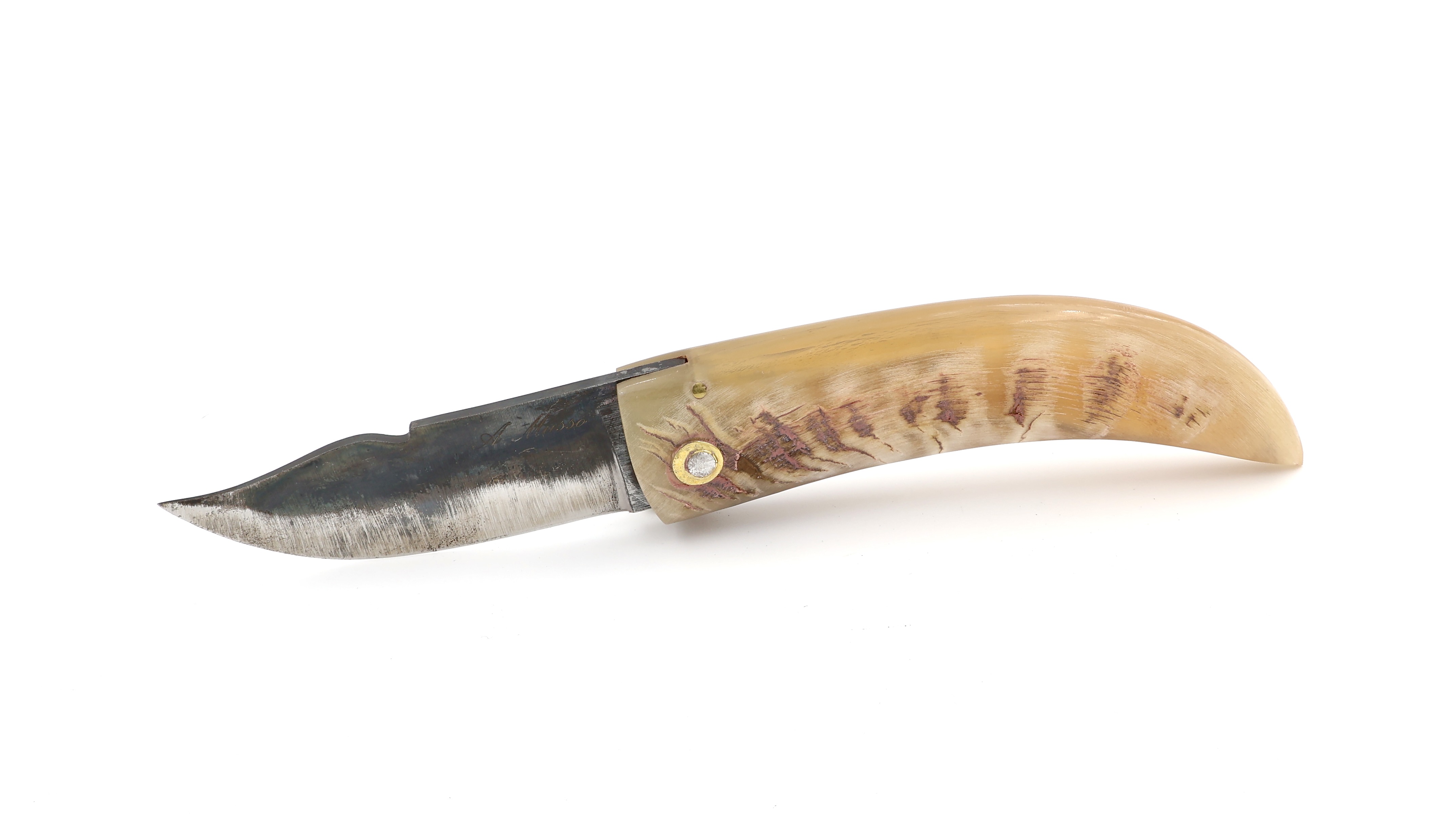 Alexandre Musso Cornicciolu Widderhorn korsisches Hirtenmesser