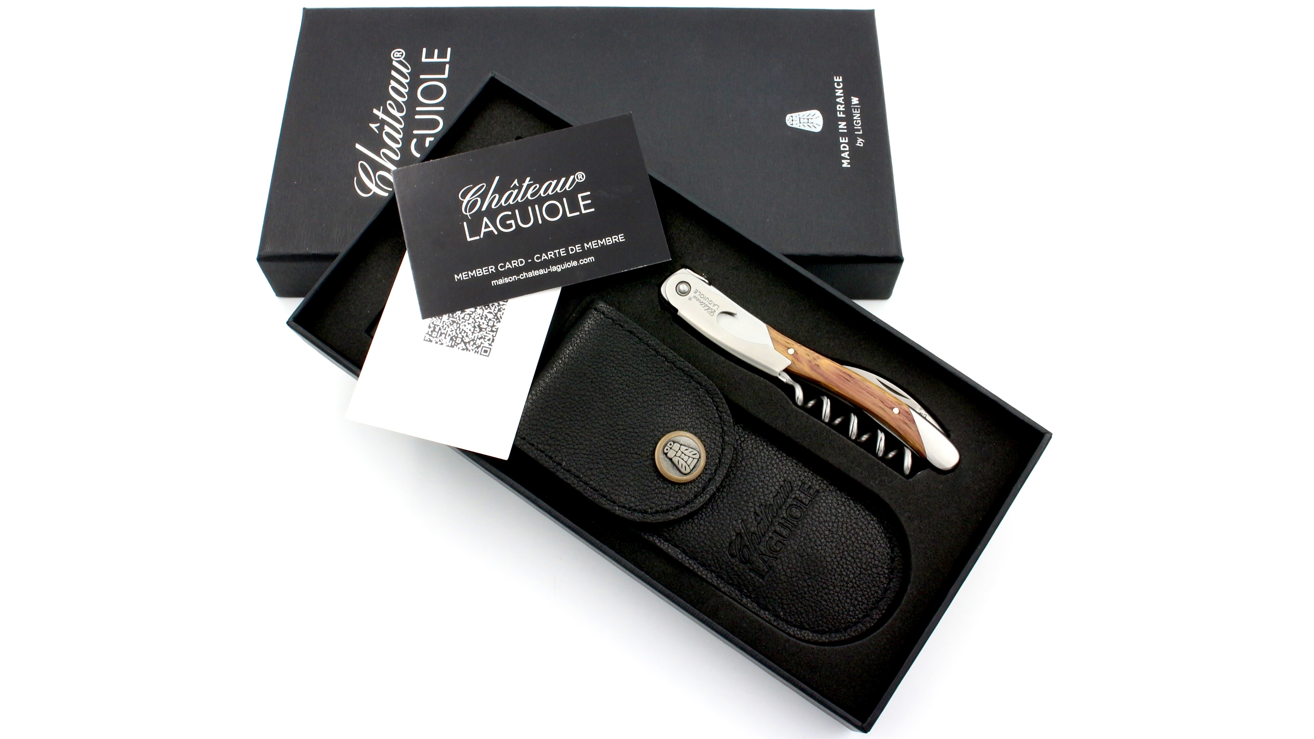 Château Laguiole wine opener GRAND CRU barrel oak Château Laguiole wine opener GRAND CRU barrel oak