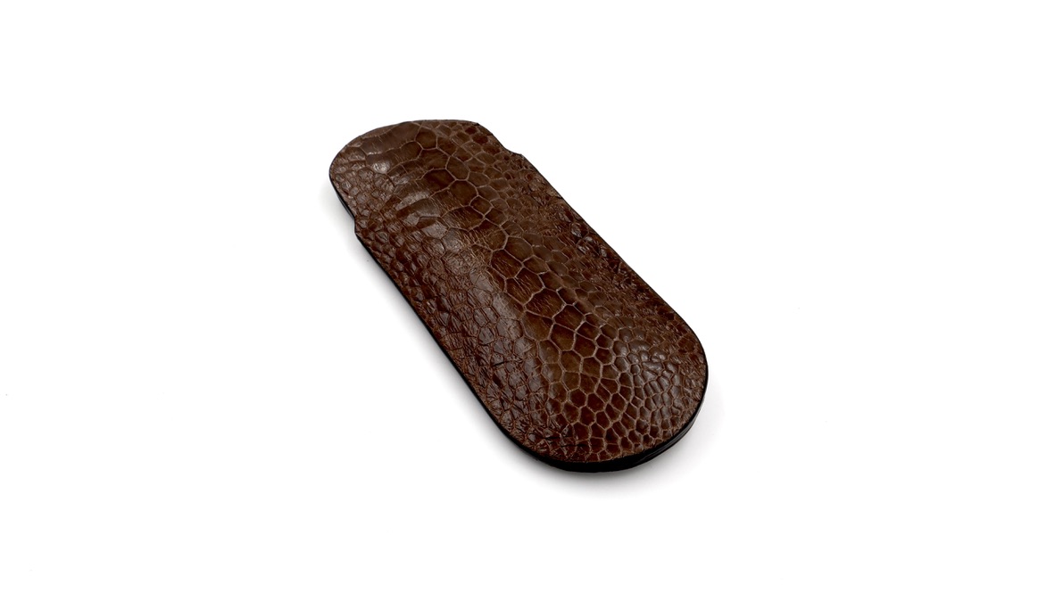 Atelier N°7 otrichleg leather brown 14,5 cm