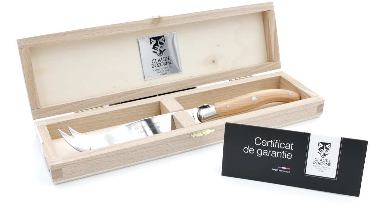 IMG_1869GAl7r6Ircc37r Claude DOZORME Laguiole cheese knife juniper