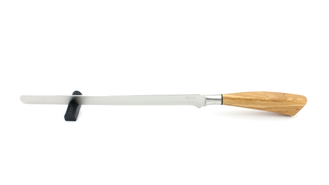 Saladini ham knife olive wood 26,5 cm 