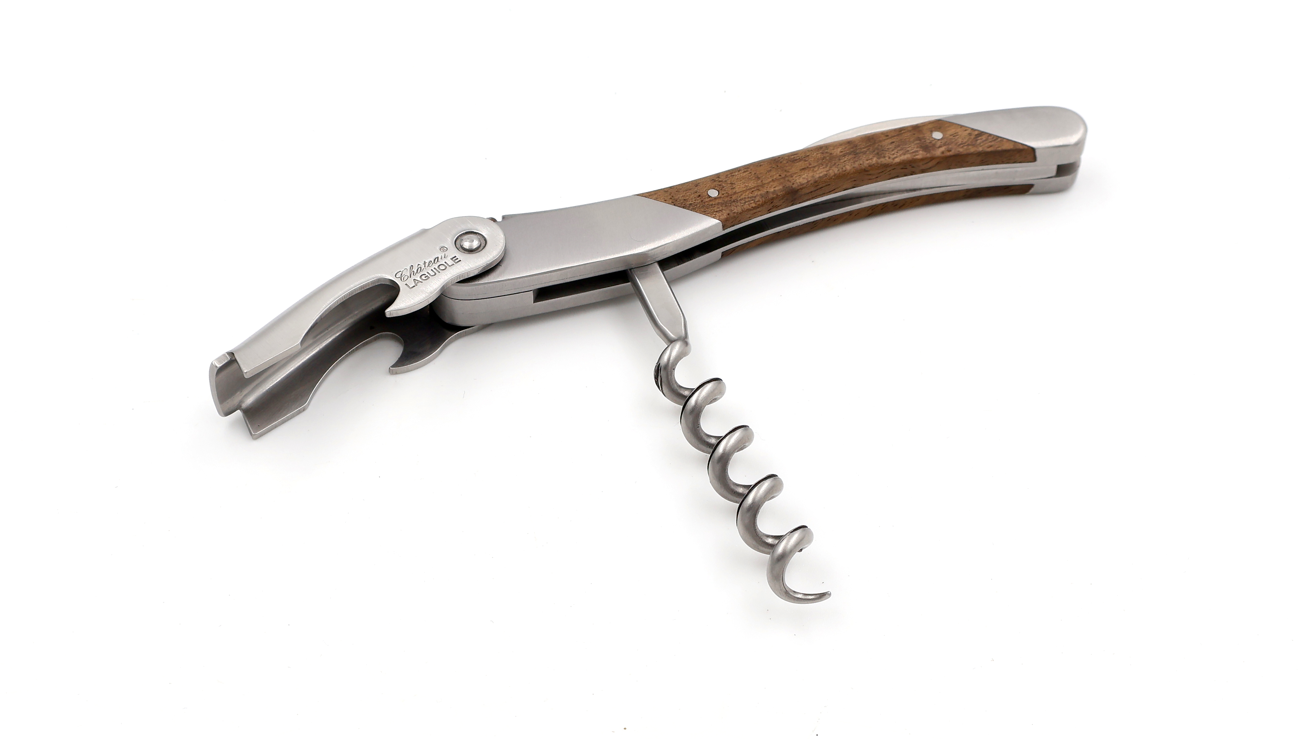 Château Laguiole wine opener GRAND CRU walnut burl wood