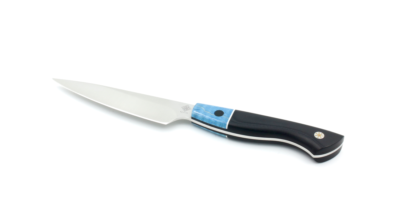 KLEOS Prestige Kochmesser OFFICE stabilisierte Buche /G10 Klinge 14C28N