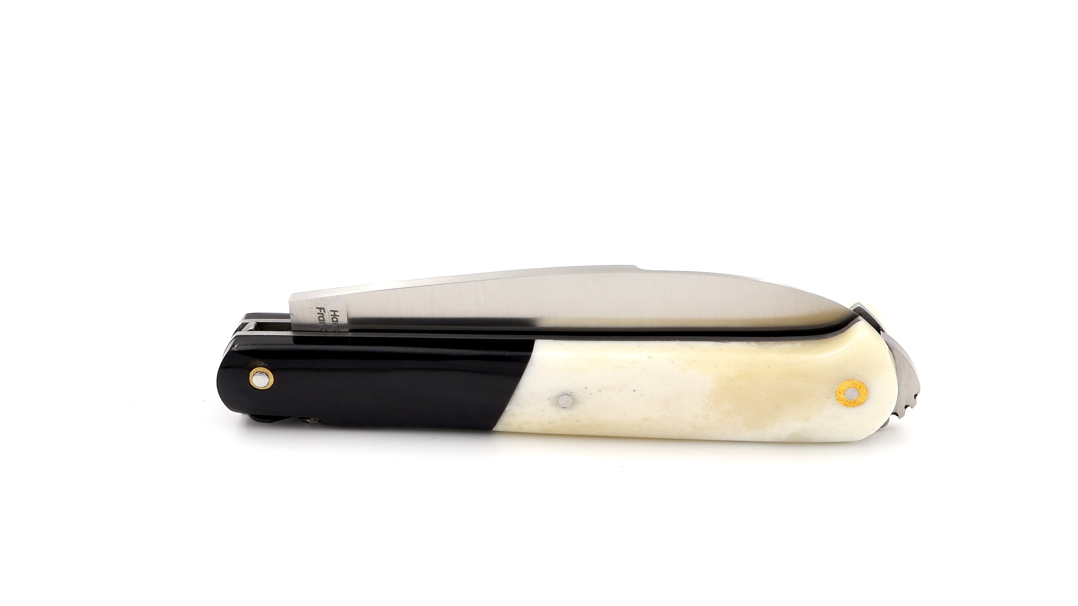 Fontenille Pataud 5 Coqs knife buffalo horn & buffalo bone