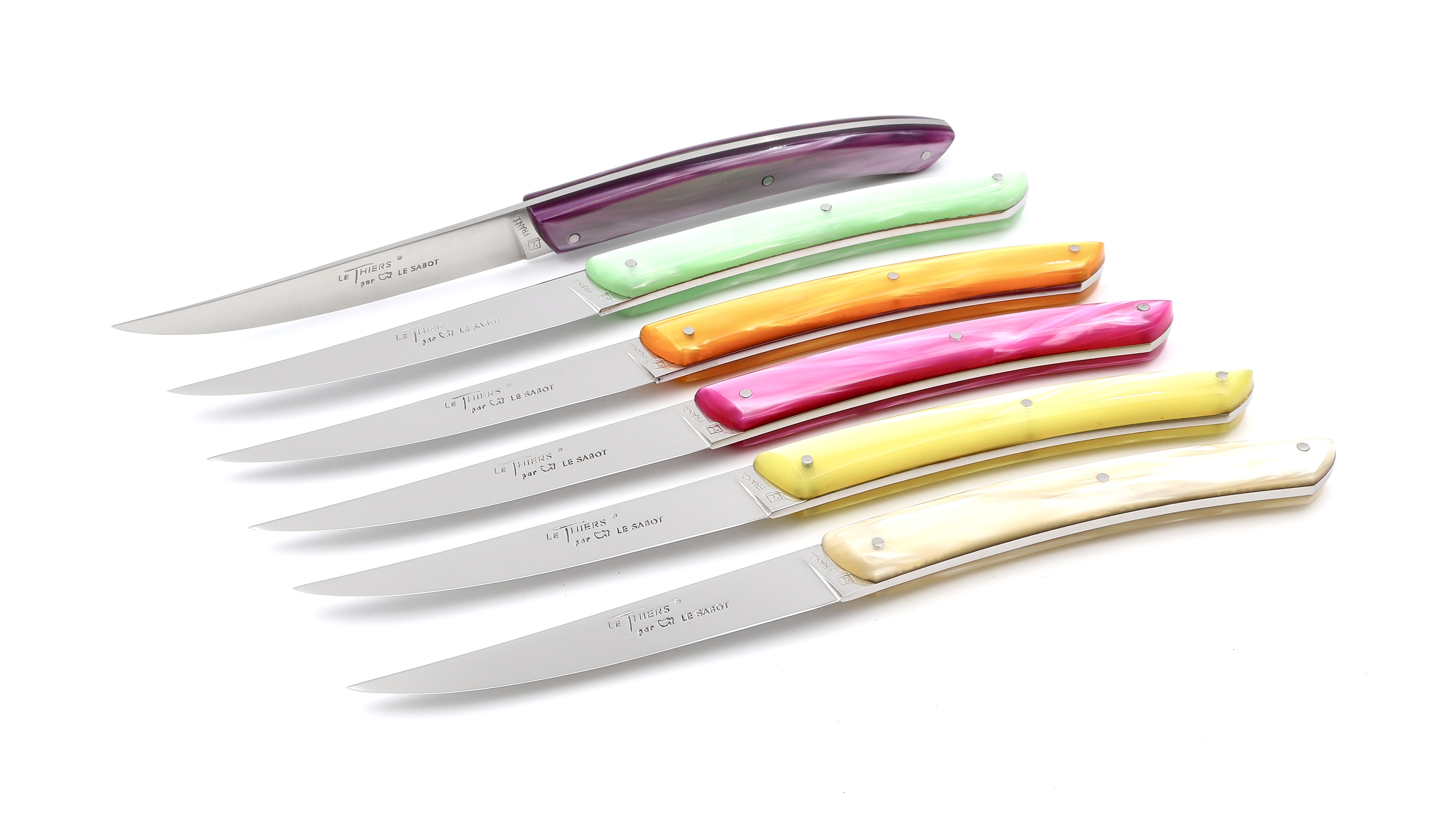 AU SABOT Le Thiers Steakmesser Harmony Set 6-teilig  