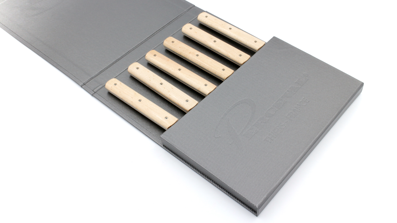 PERCEVAL 888 Steak knives Set of 6 maple wood
