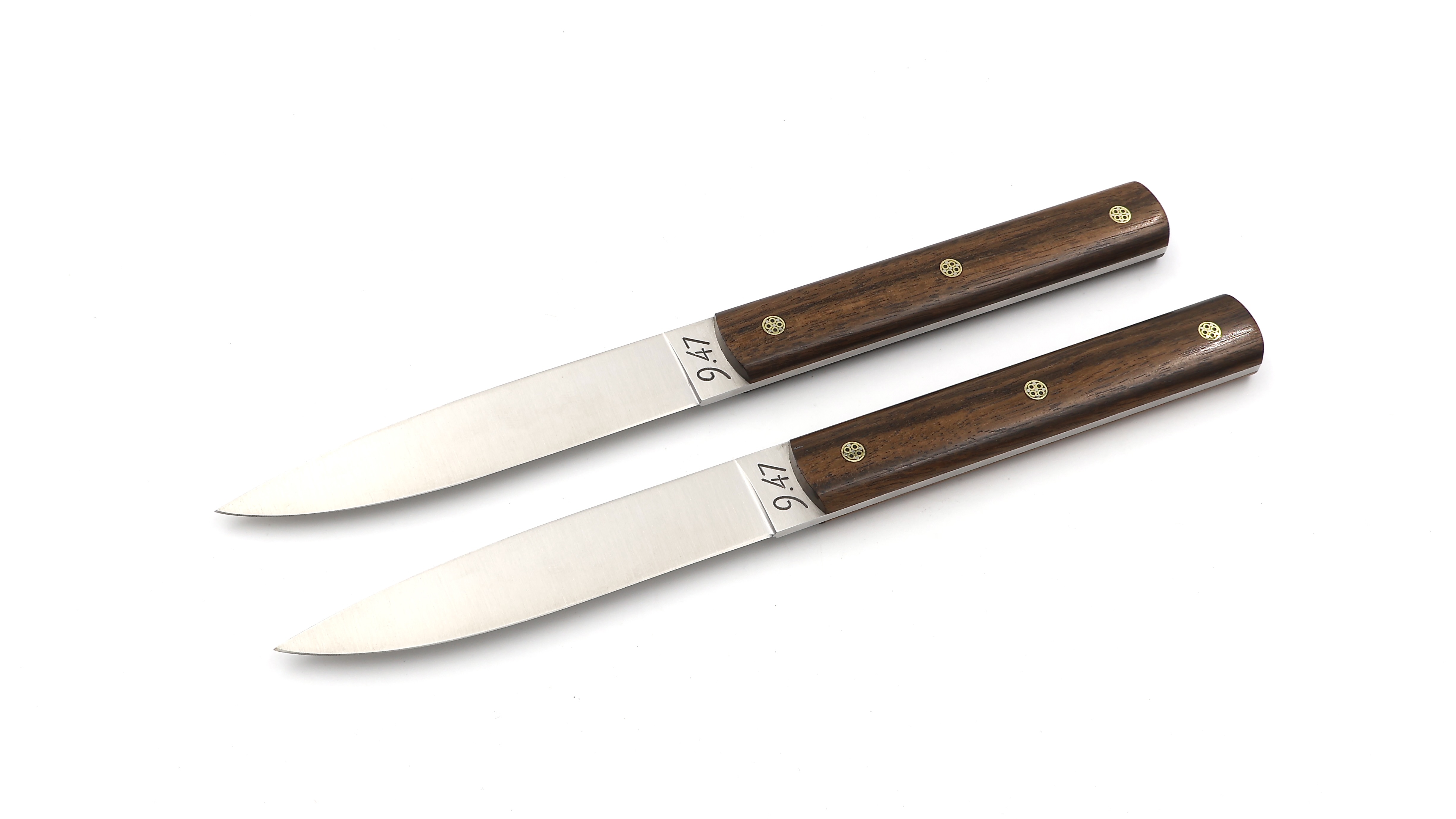 PERCEVAL 9.47 Prestige Steakknife Set of two macassar-ebony
