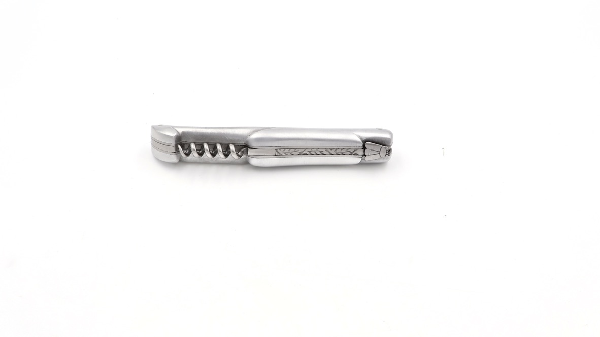 ARBALETE G. David  Laguiole knife aluminium 12 cm
