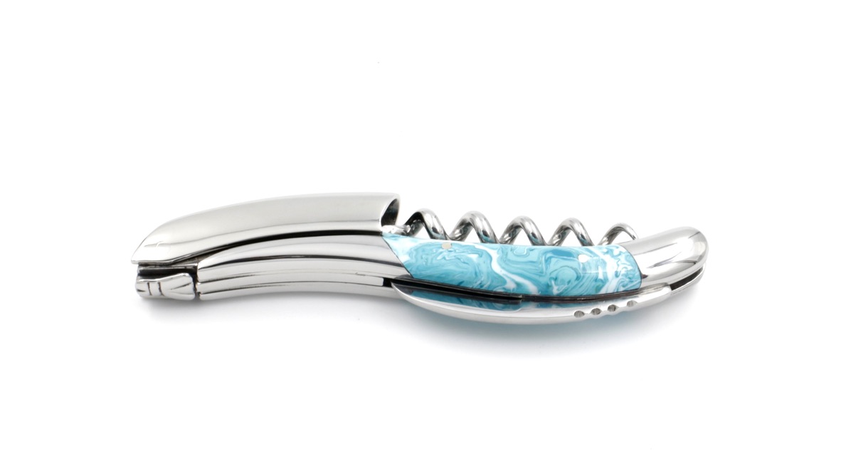 Laguiole en Aubrac Laguiole Sommelier larimar stabilized stone shiny