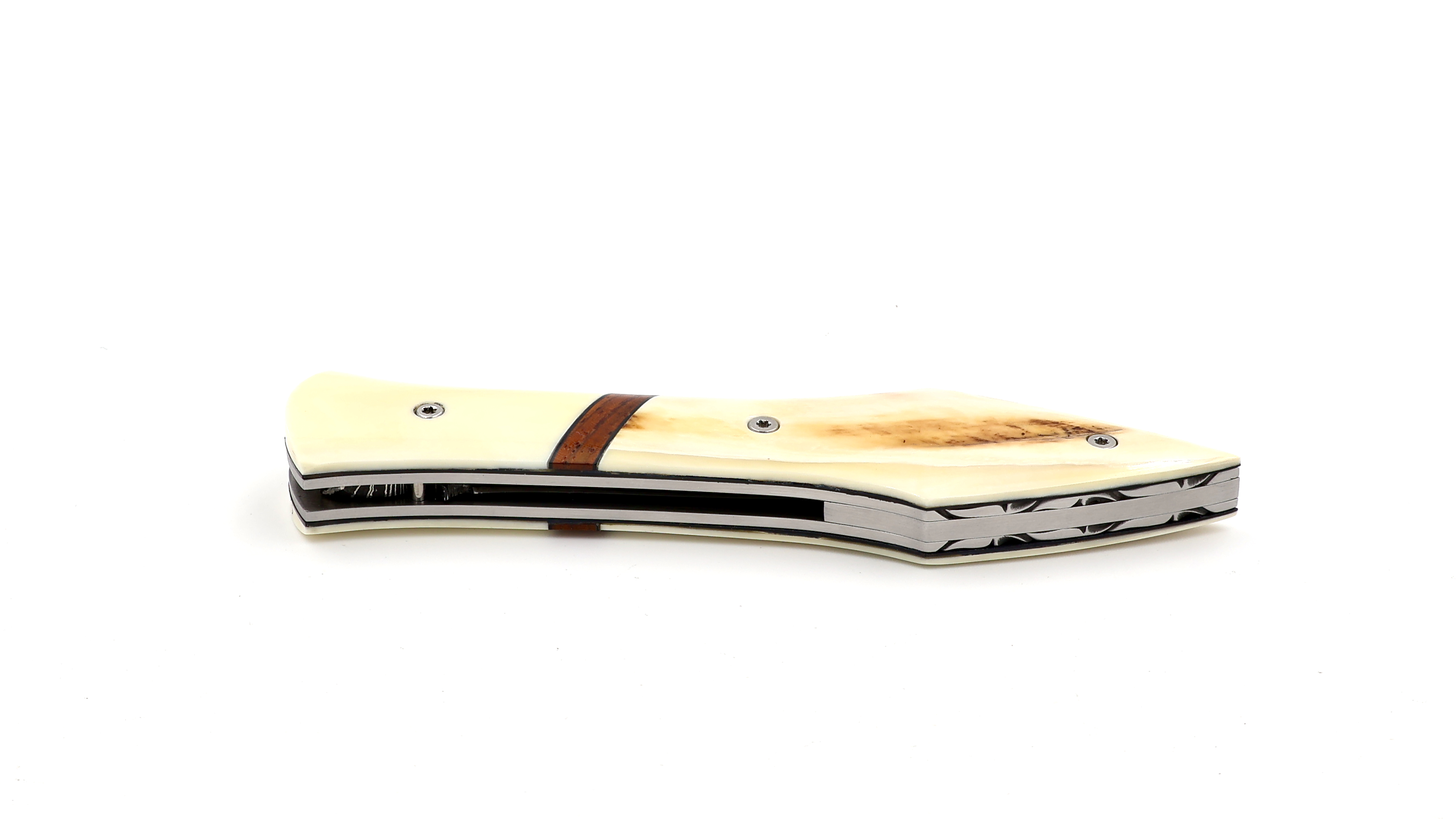 Laraud Blades L’Oegopsyde warthog ivory & damascus blade
