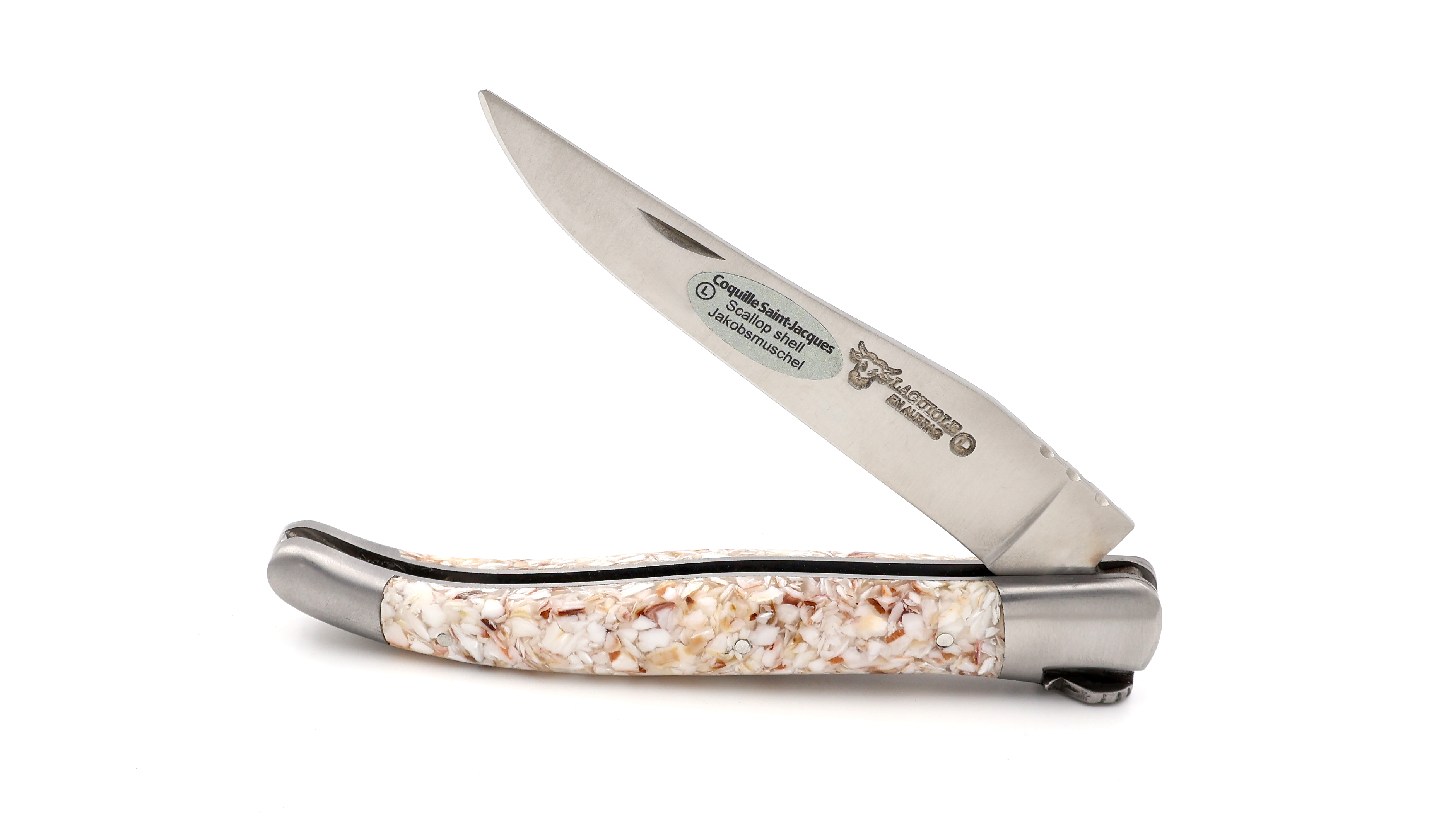 Laguiole en Aubrac Saint Jaques scallop shell 12 cm