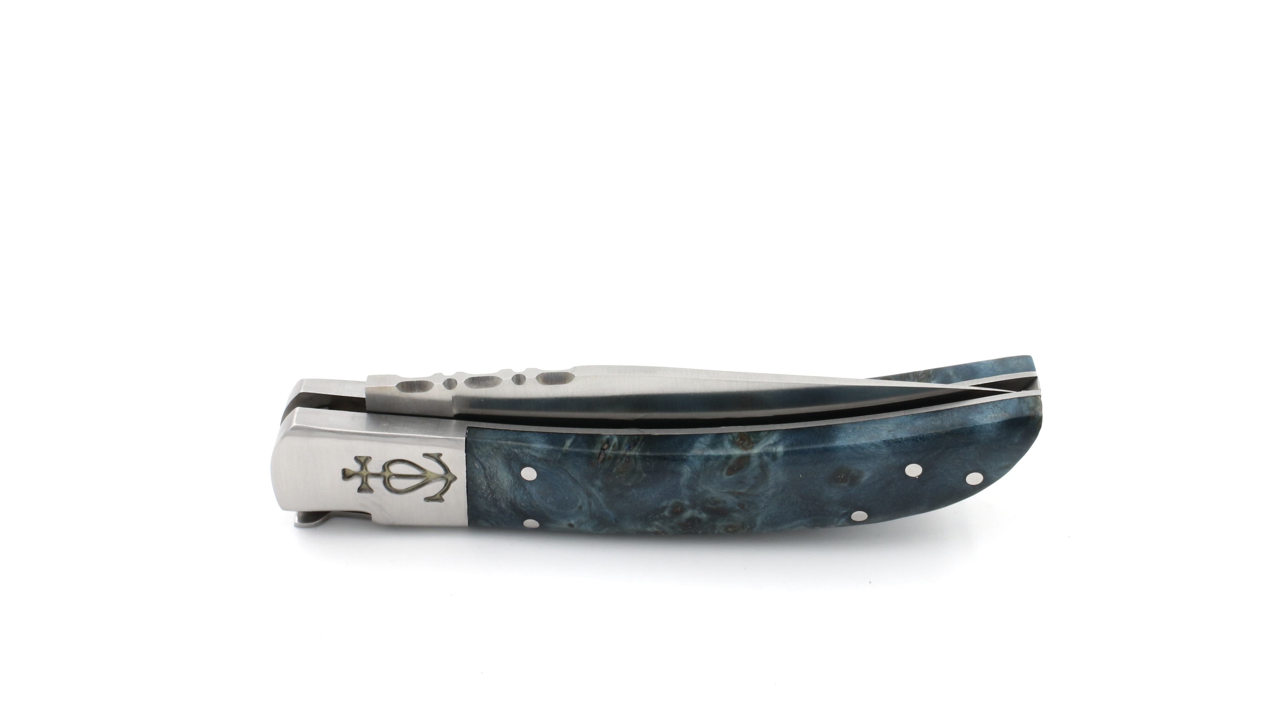 Le Camarguais knife poplar burlwood 12 cm