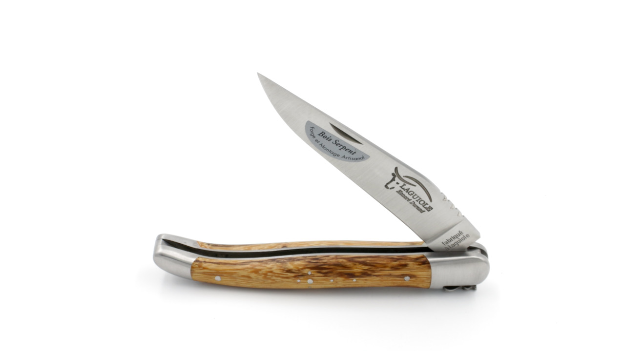 Honoré Durand Laguiole knife Prestige walnut 12 cm mat