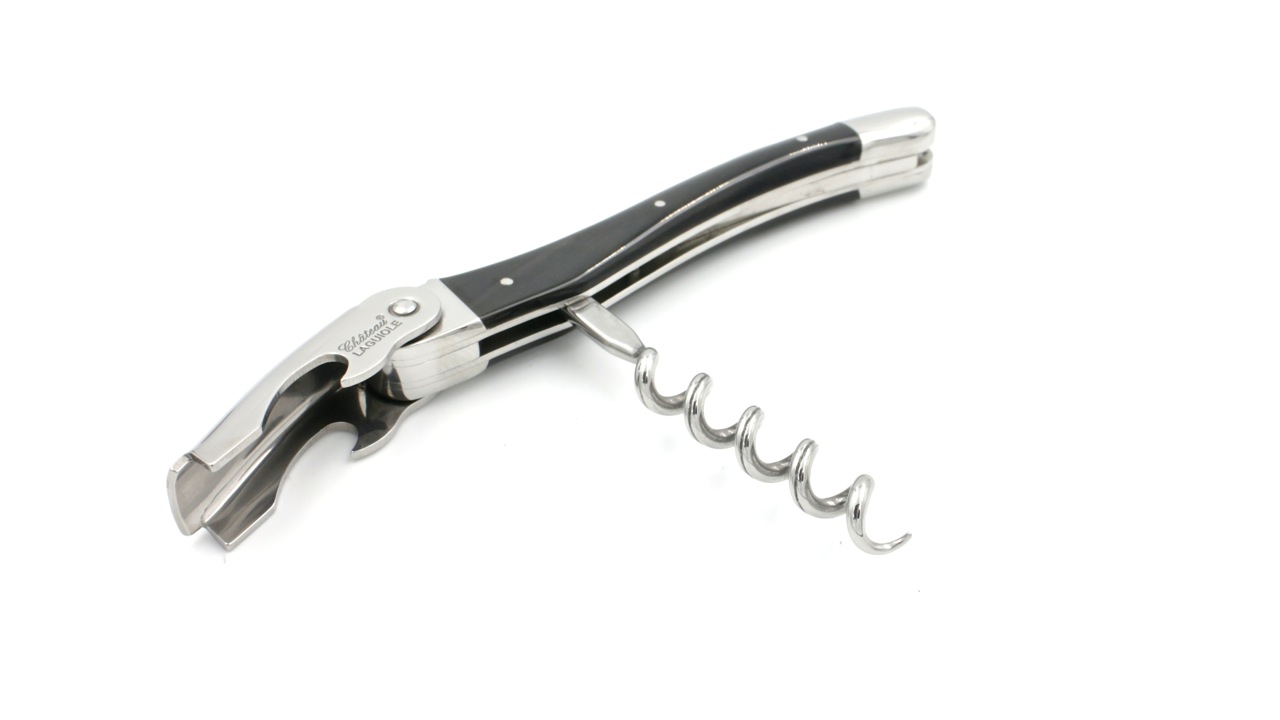 Château Laguiole CLASSIC Sommeliermesser Büffelhorn