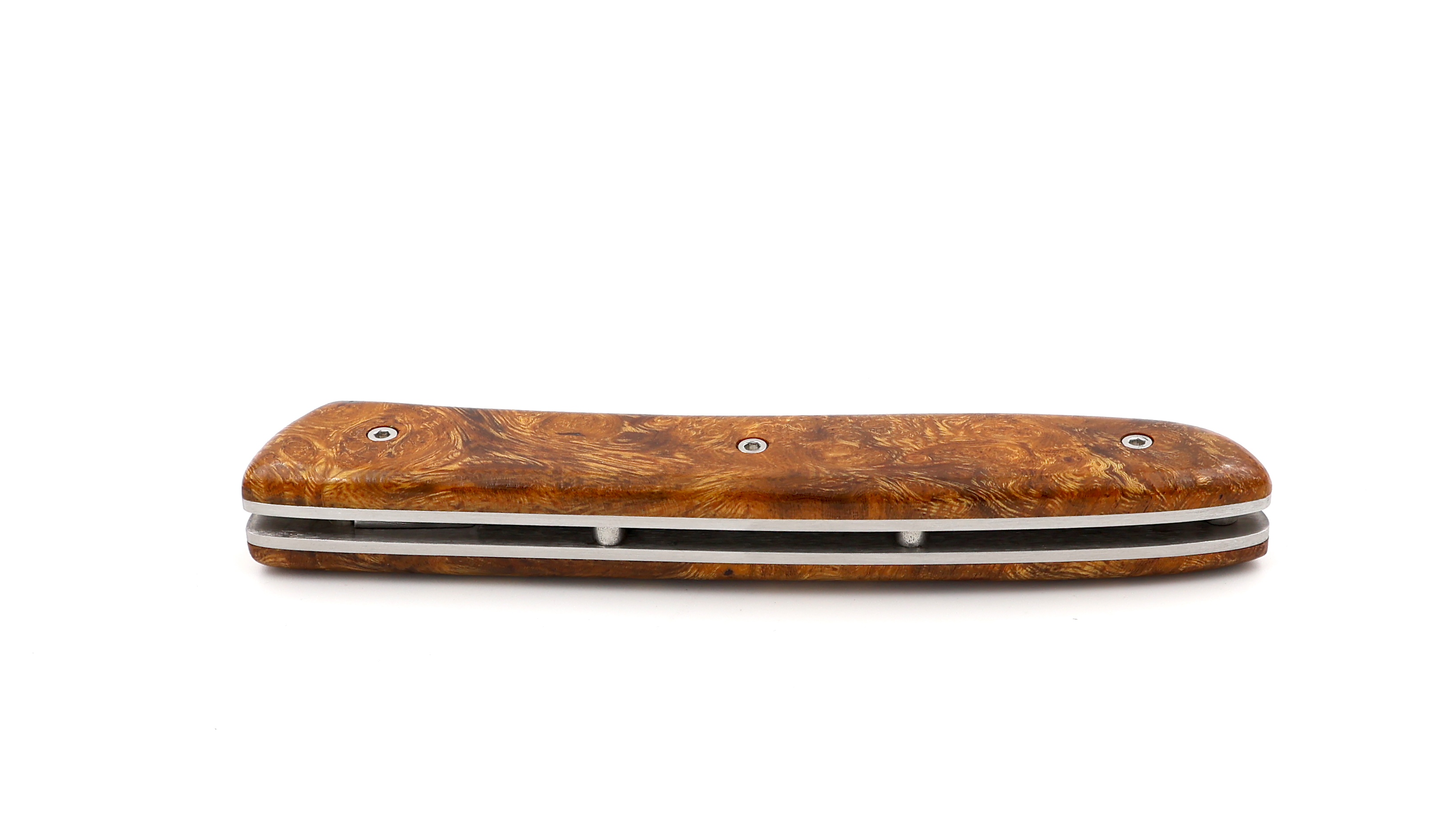 PERCEVAL L08 damascus Iron wood
