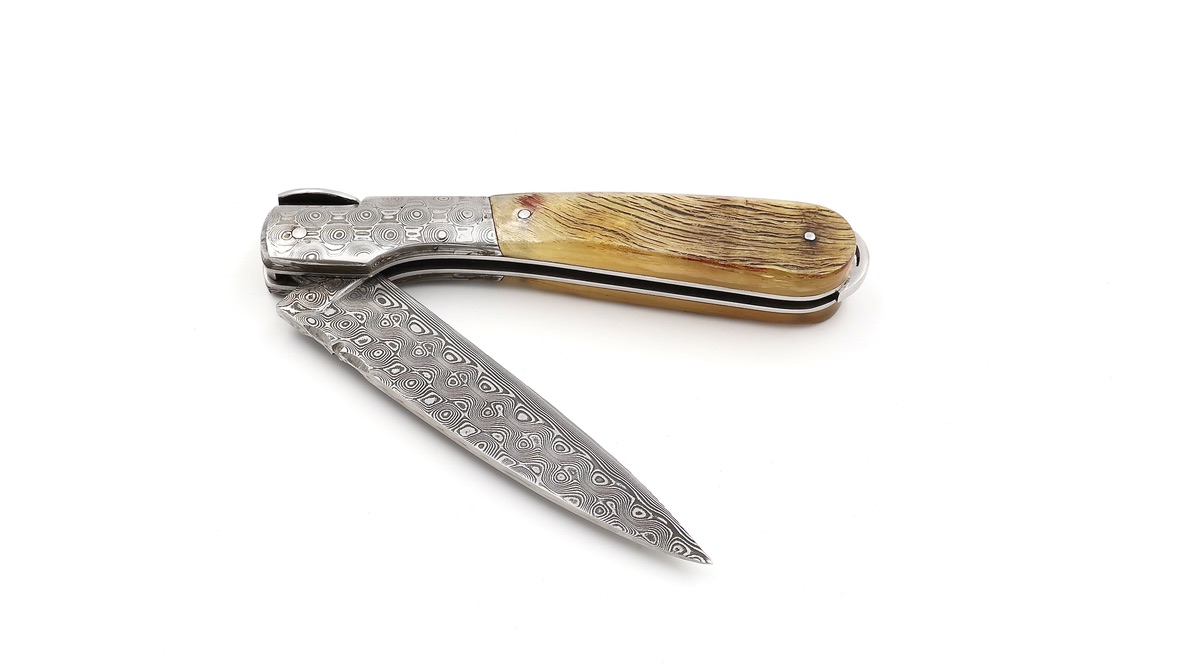 Fontenille Pataud SPERONE Damast Widderhorn Damastbacken 12 cm 