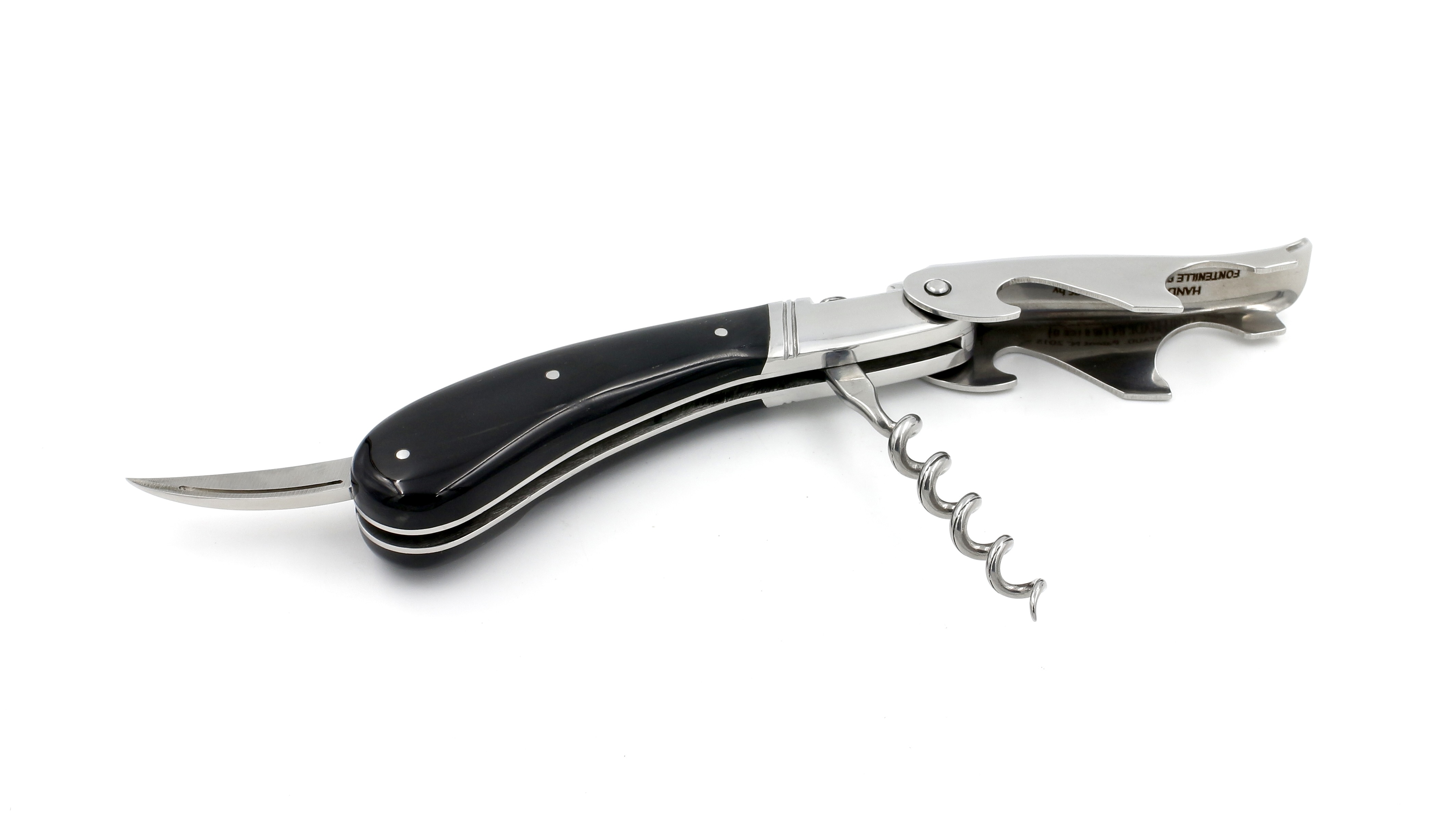 Fontenille Pataud Laguiole MAGNUM Sommelier knife buffalohorntip