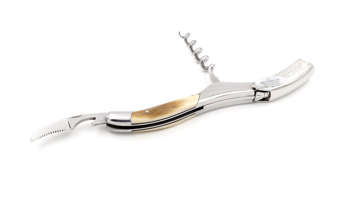 Laguiole en Aubrac Laguiole Sommelier knife Mammout croute