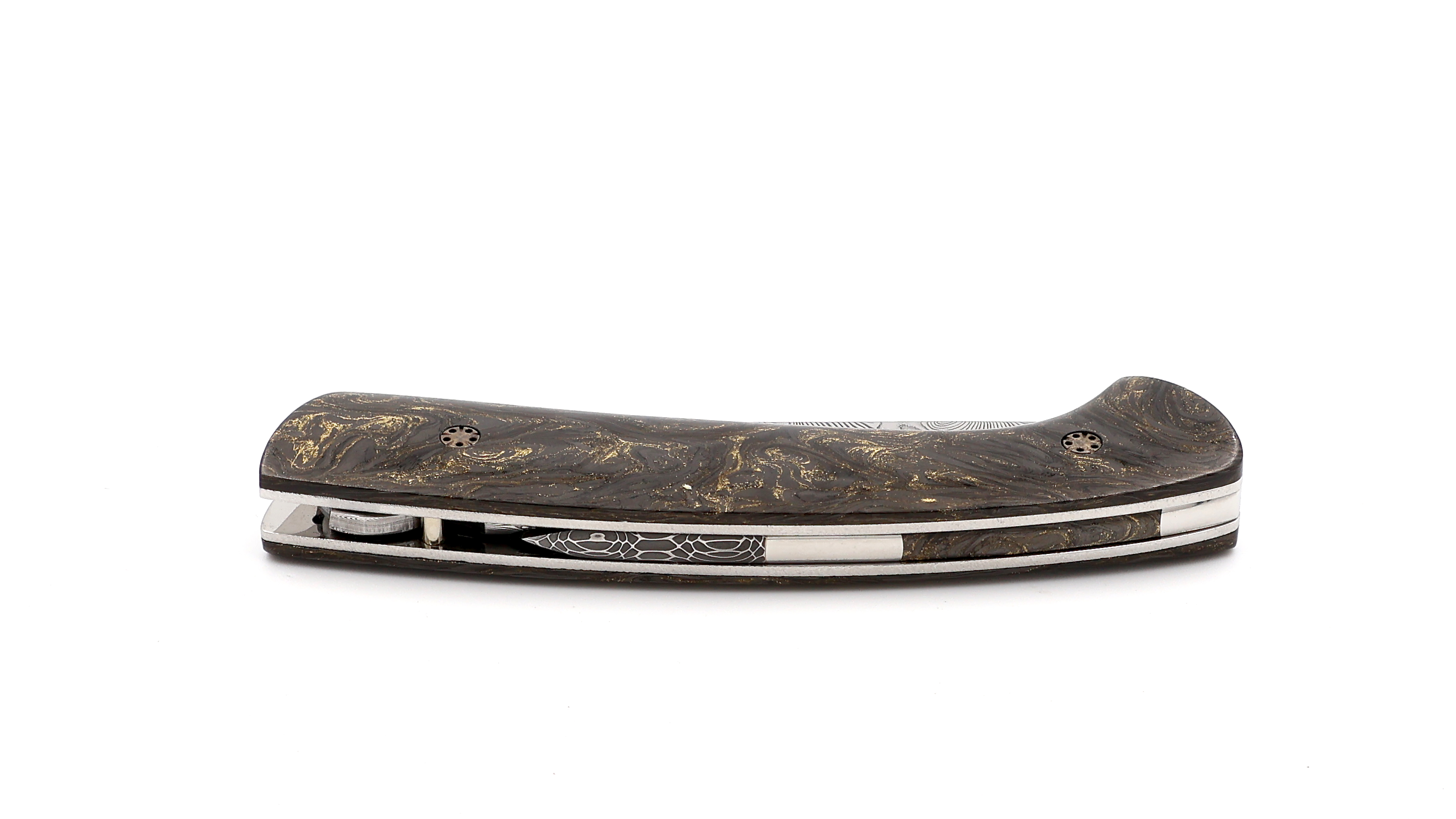 MANU LAPLACE 1515 PETIT carbon damascus & damasus