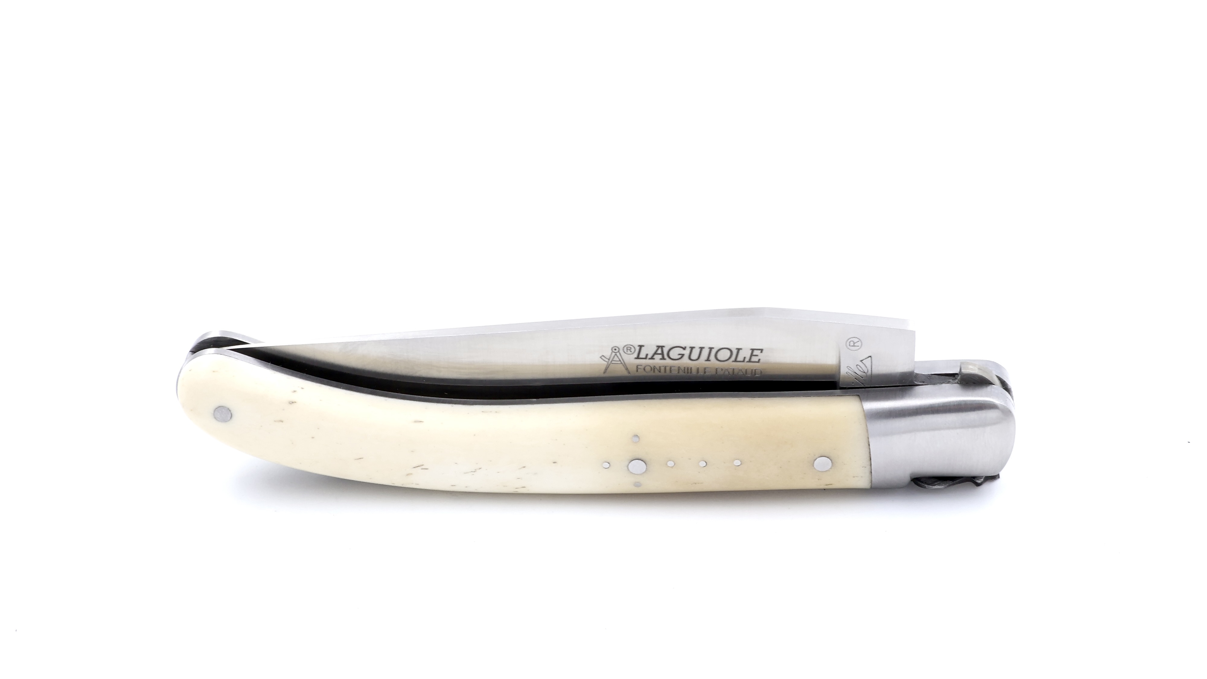 Fontenille Pataud Laguiole Le POCKET cow bone 10,5 cm Fontenille Pataud Laguiole Le POCKET cow bone 10,5 cm