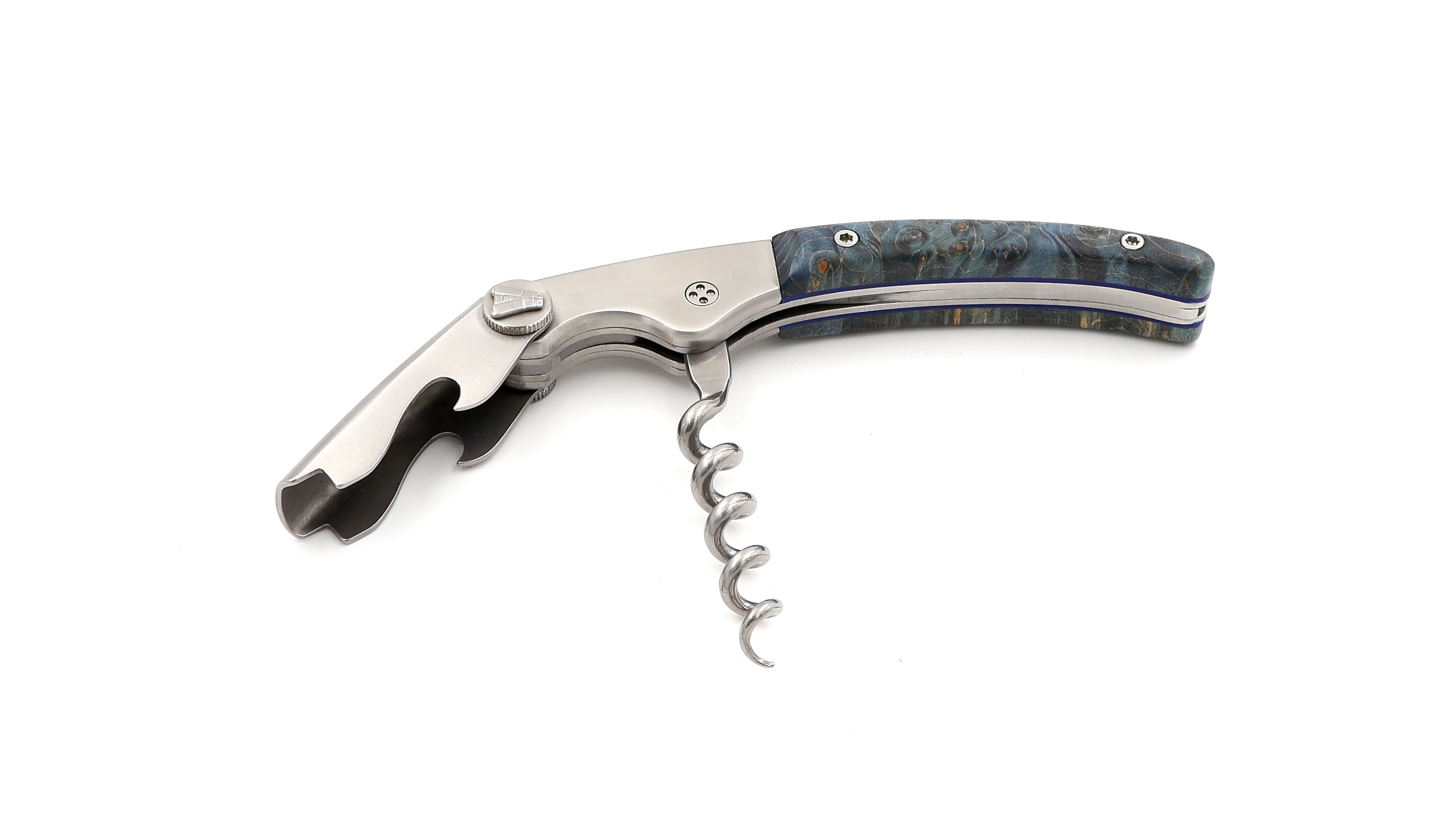 Claude DOZORME CLOS Laguiole Sommeliermesser Ahorn Wurzelholz