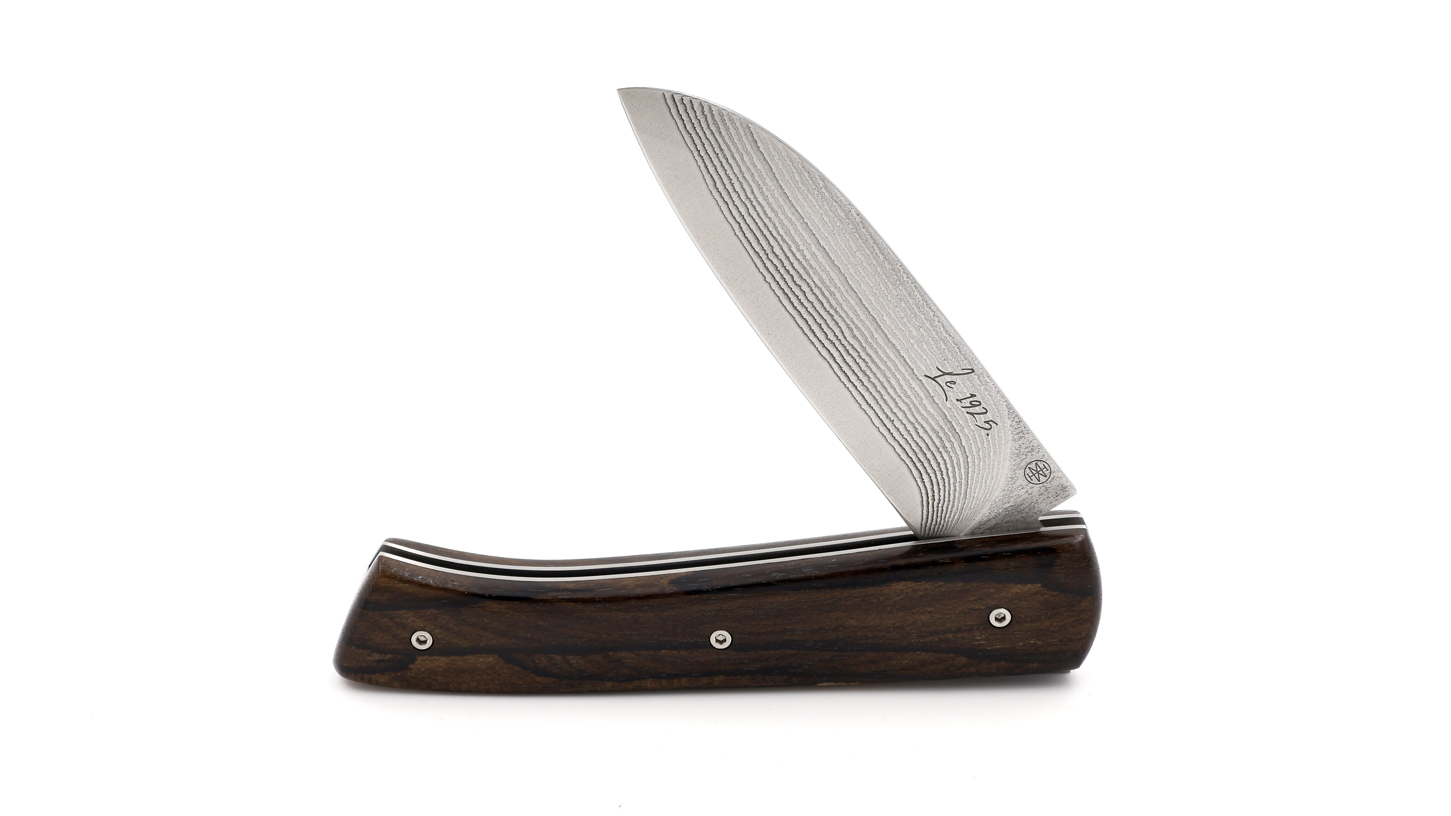 Marie Taillardat Le 1925 ziricote wood VG 10 Suminagashi damascus