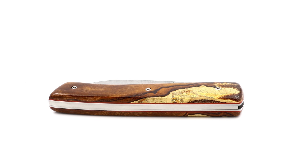 Marie Taillardat Le 1925 burl of ironwood VG 10 Suminagashi damascus