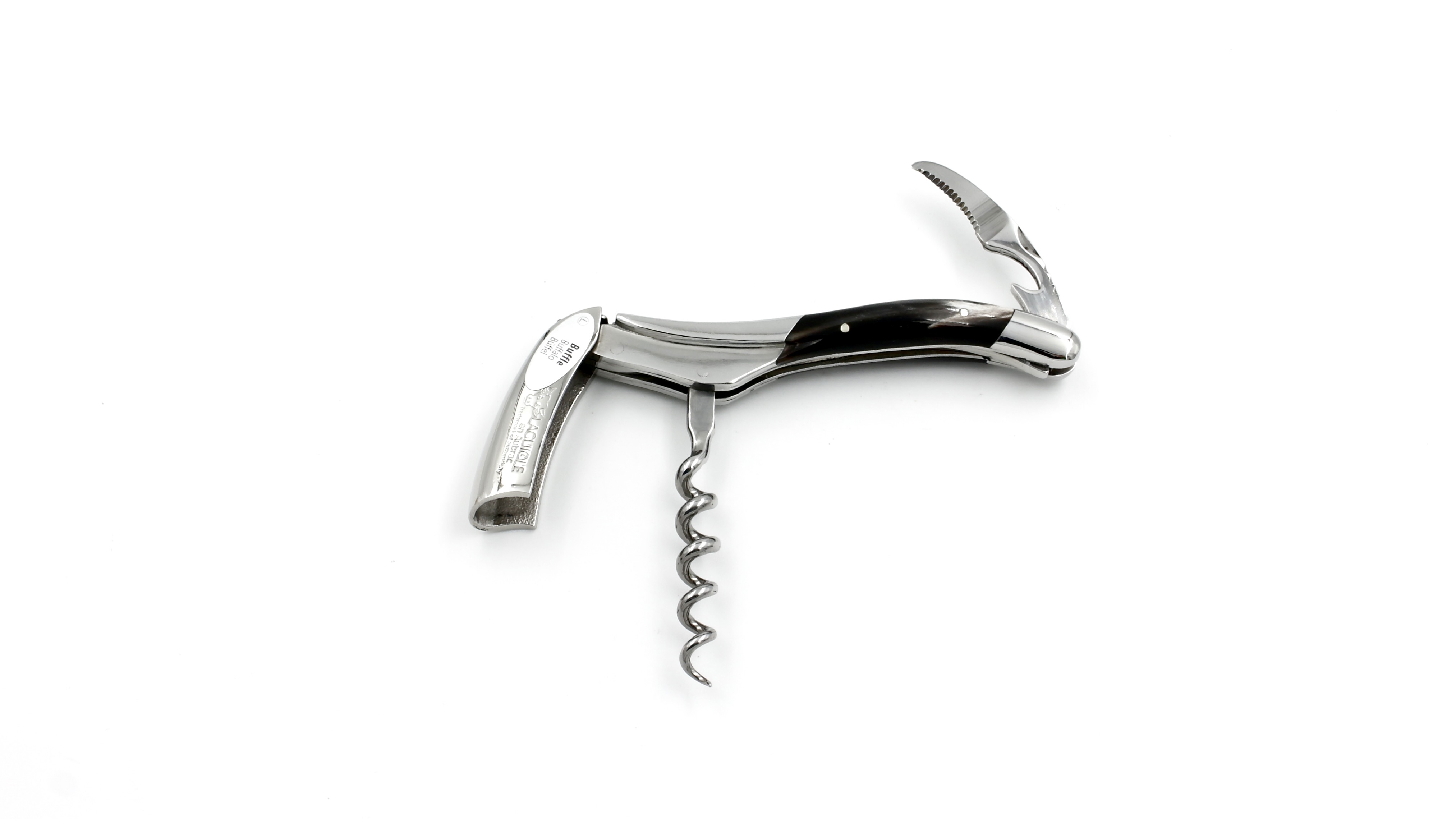 Laguiole en Aubrac Laguiole Sommelier knife Buffalohorn