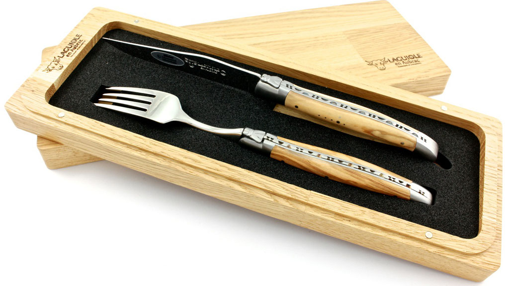 Laguiole Steakbesteckset Laguiole en Aubrac