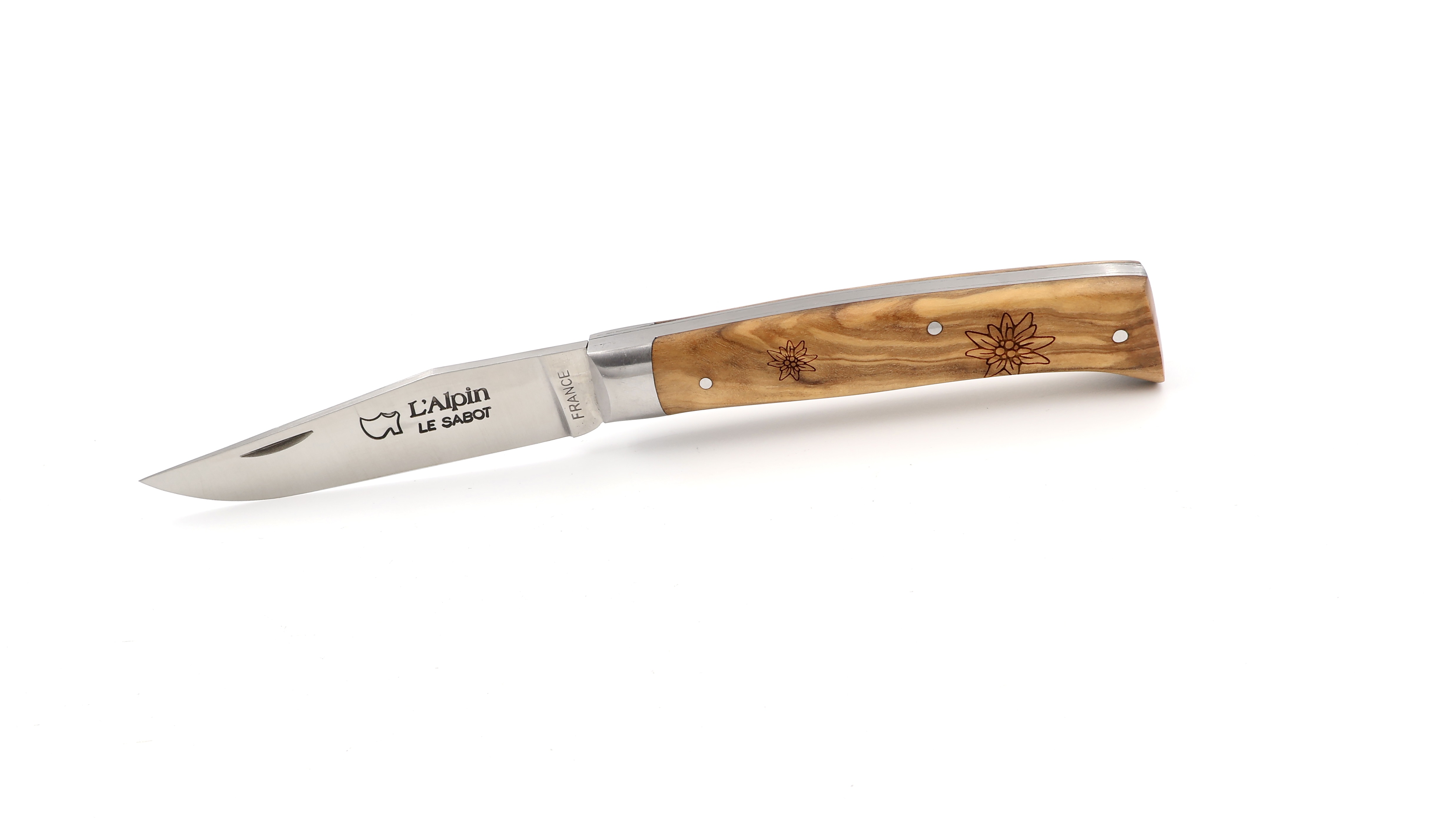 AU SABOT ALPIN Olive "Edelweiß"
