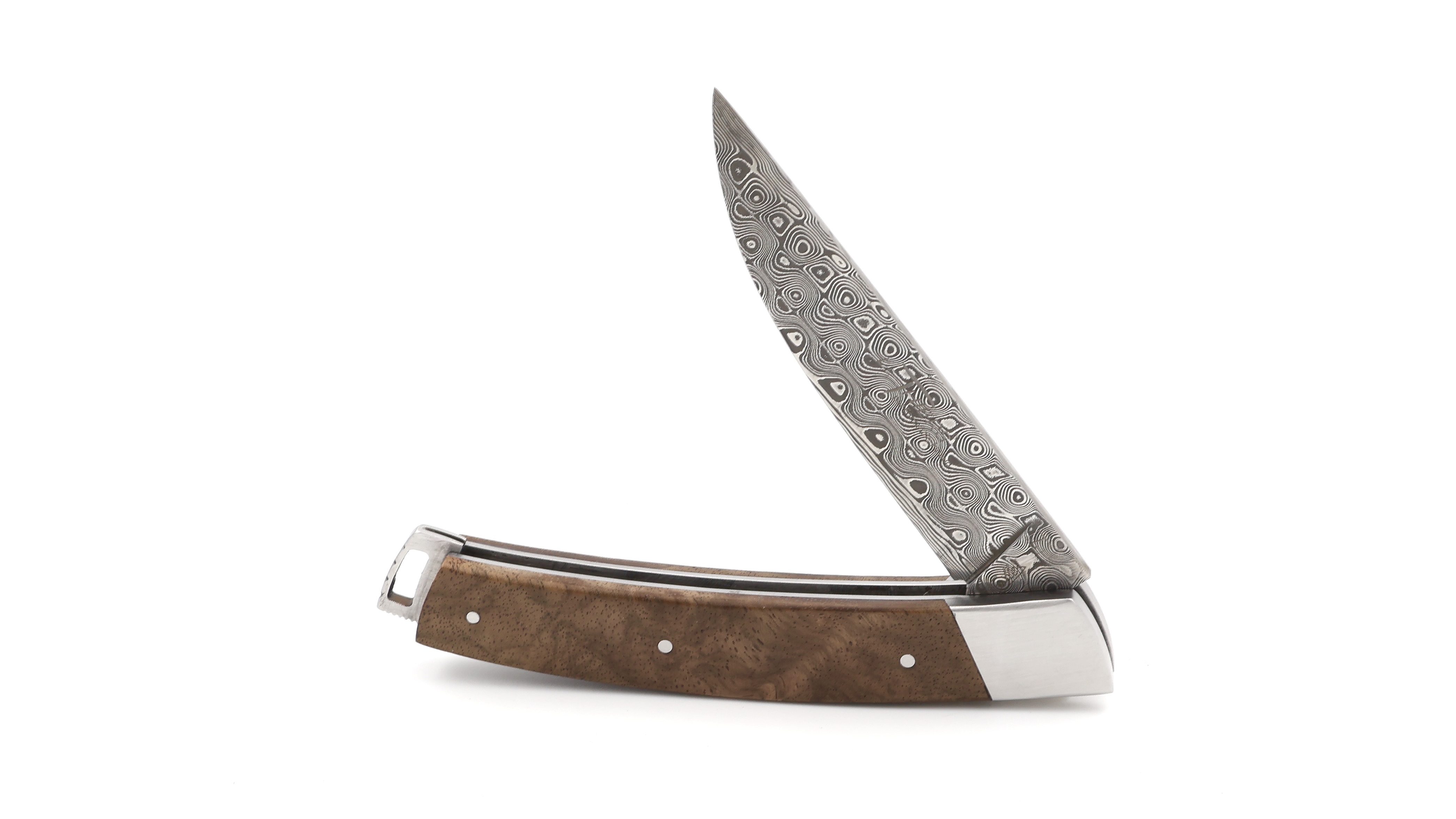 Fontenille Pataud Le Thiers® Nature 11,5 cm walnut burlwood damascus