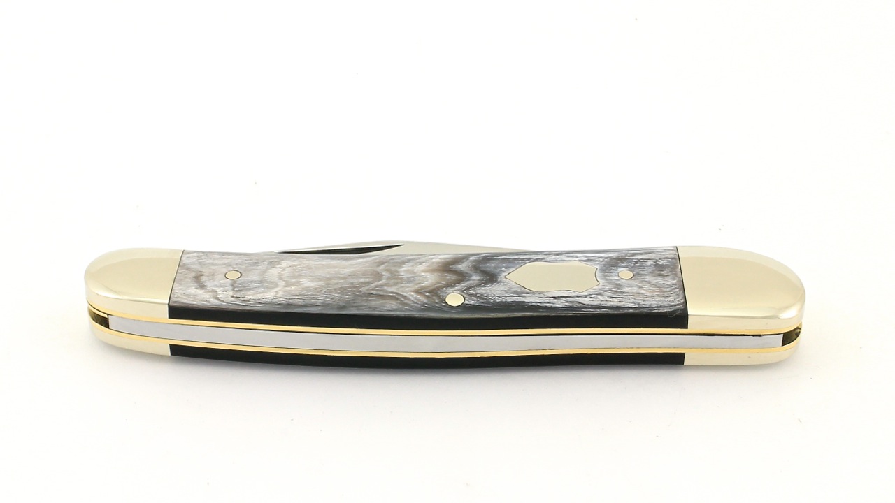 09802031-6 Hartkopf Solingen pocketknife horntip with bottel opener