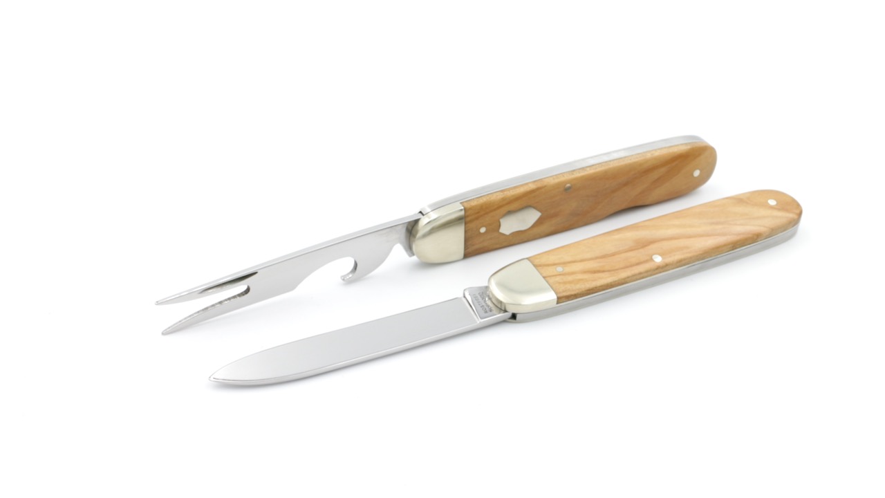 Hartkopf Besteck-Taschenmesser Picknickmeser