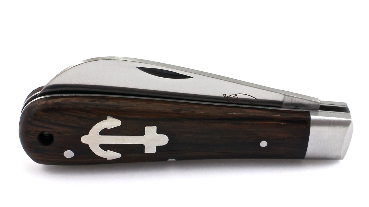 Anker-Rauchereiche-174 OTTER Anchor knife smoked oak with strap hole