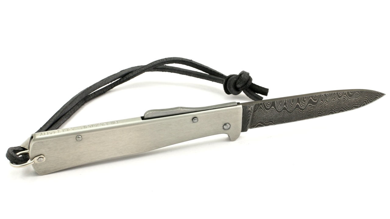 IMG_1091 OTTER MERCATOR knife stainless damascus blade