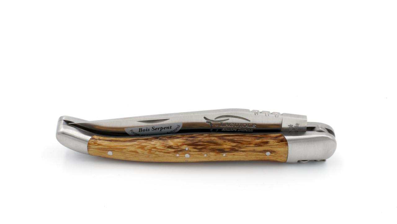 Honoré Durand Laguiole knife Prestige walnut 12 cm mat