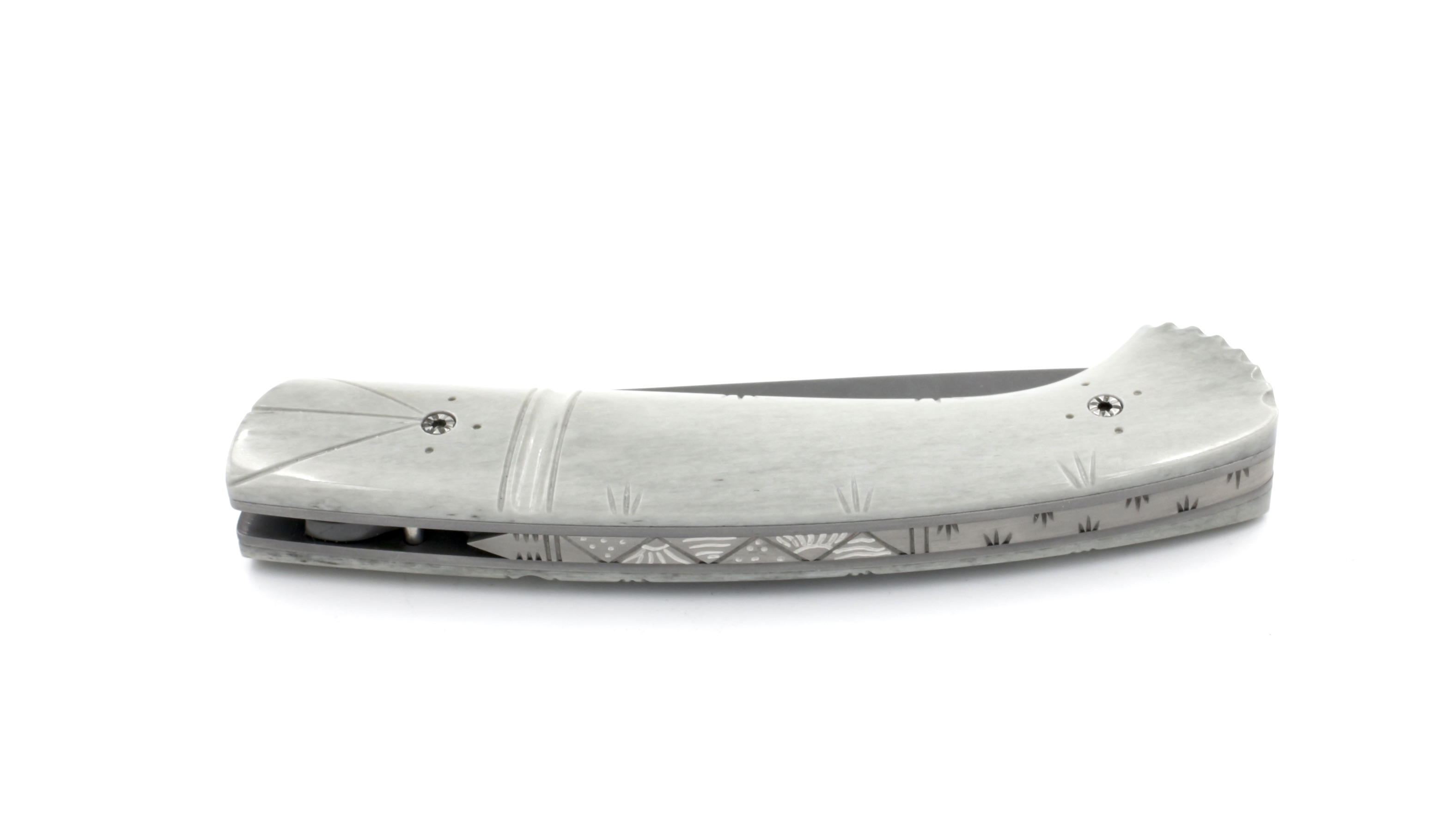 MANU LAPLACE 1515 INUIT reindeer bone grey