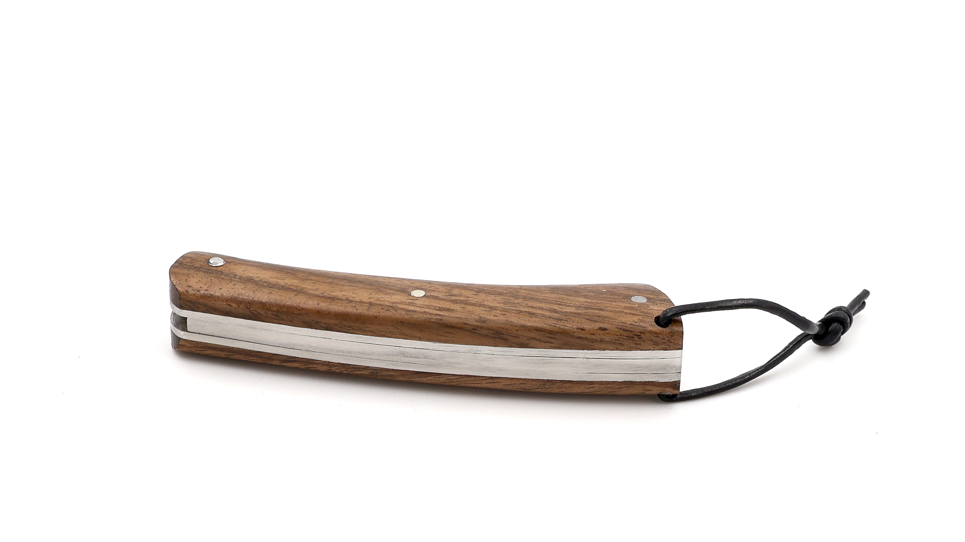 Laguiole en Aubrac CAMEMBERT knife walnut wood mini