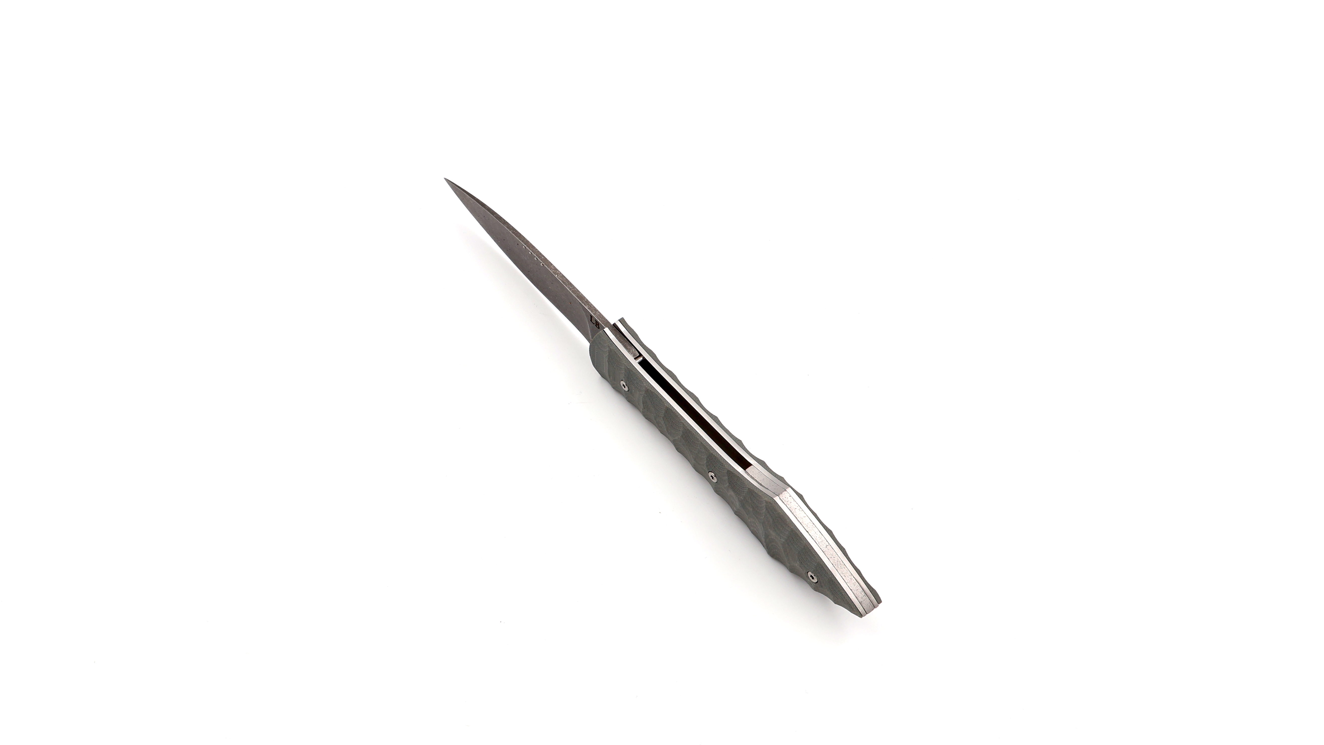 Laraud Blades L’Oegopsyde faceted grey G10