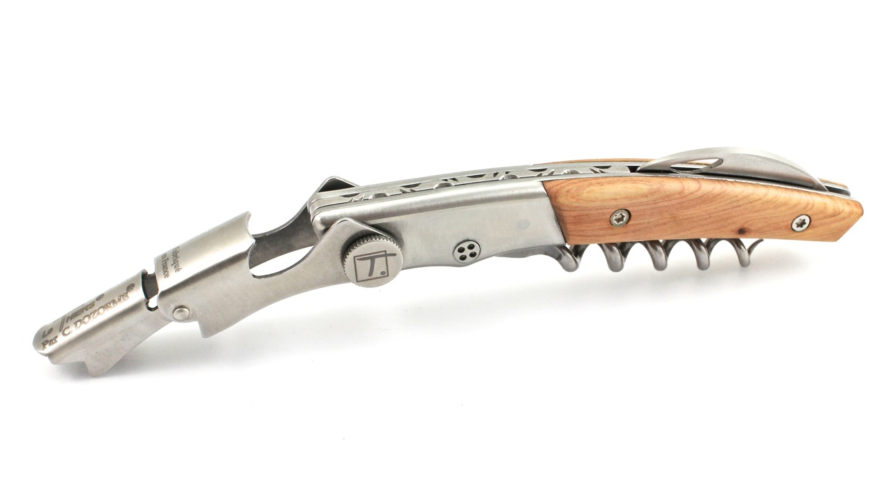 clos-thiers-wacholder-2 Claude DOZORME Le Thiers sommelier knife juniper wood