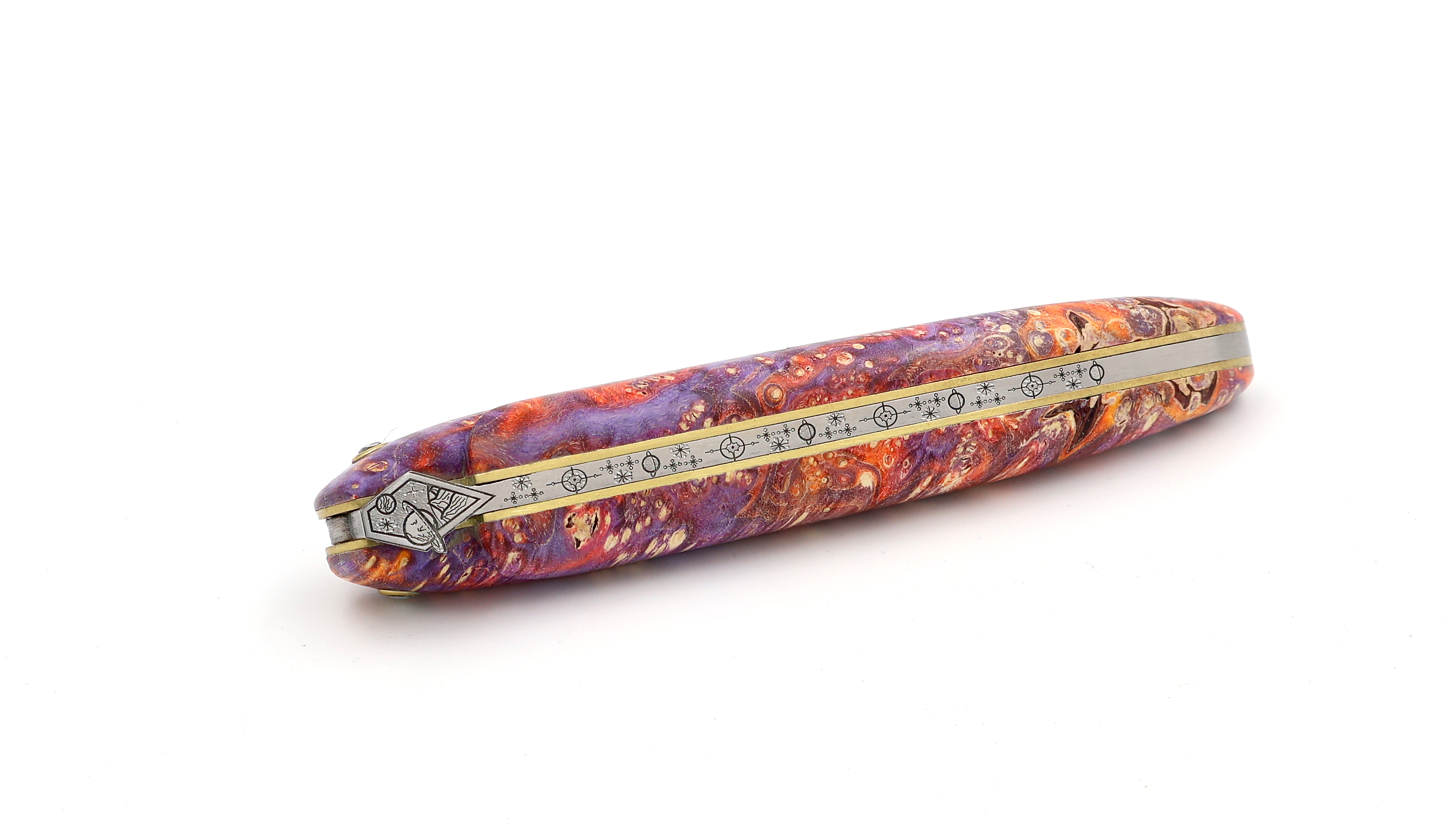 Laguiole en Aubrac Laguiole elder burl with Space bee 12 cm