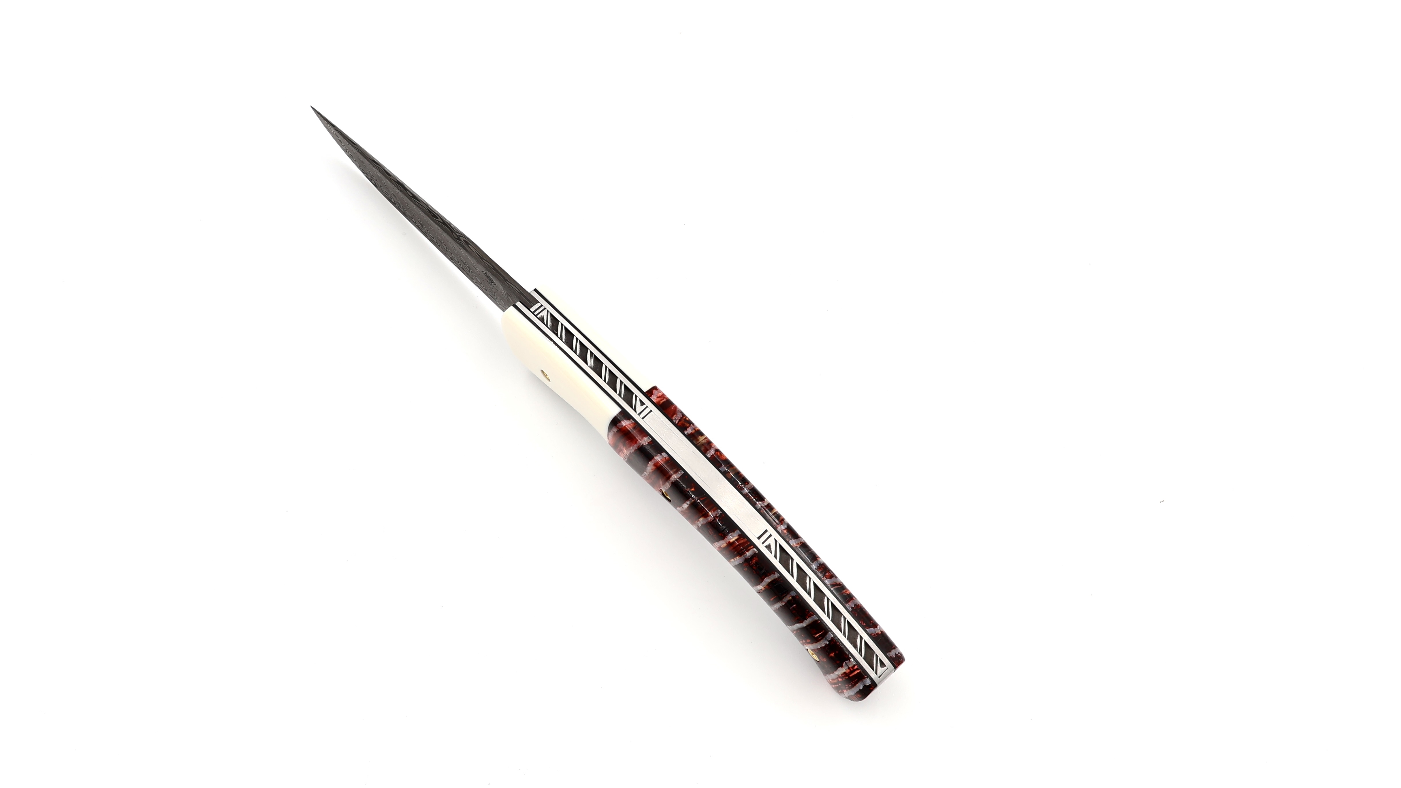 KLEOS Taschenmesser LYKOS Mammut-Backenzahn Rosendamast 