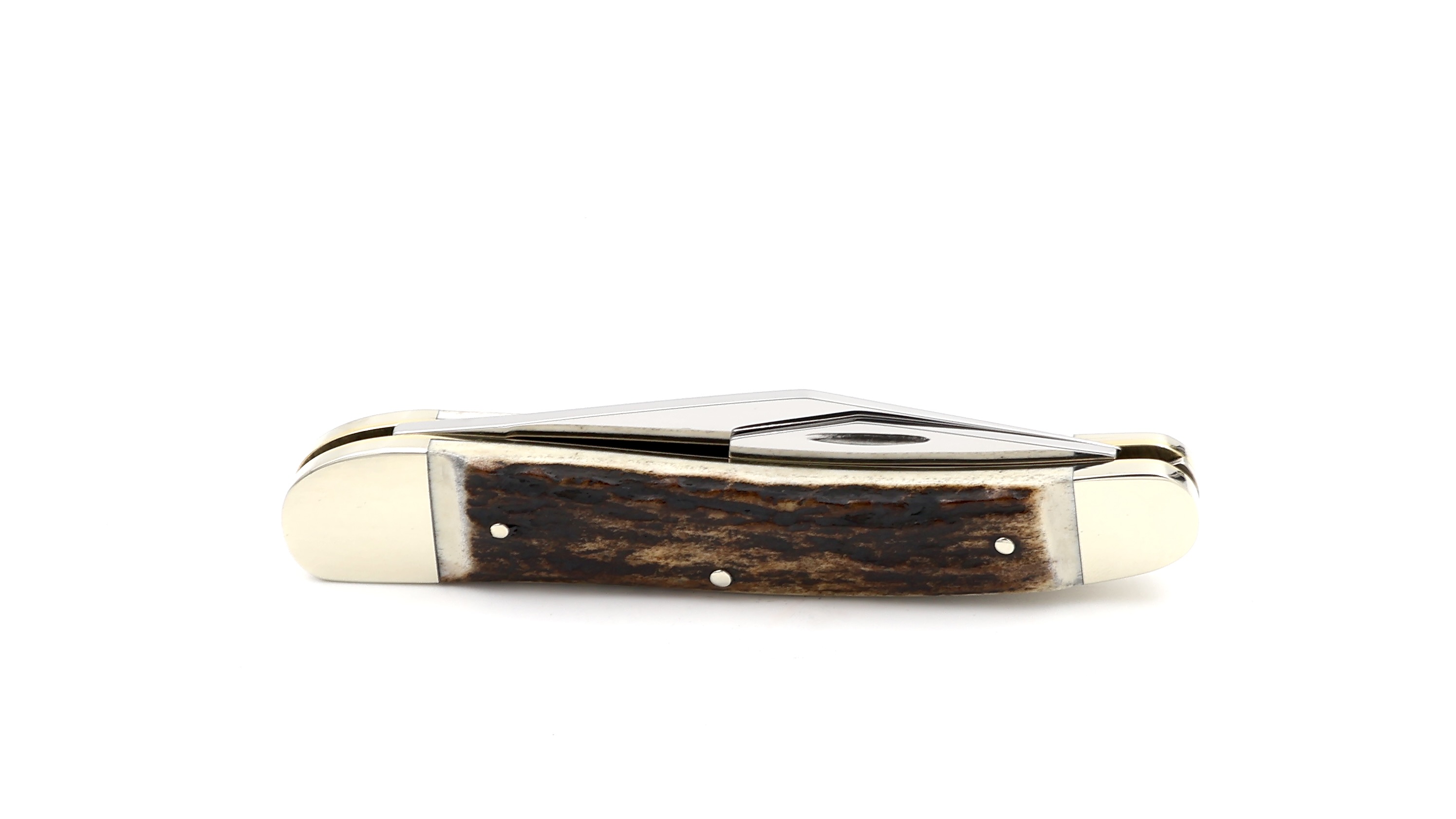 Hartkopf Taschenmesser Hirschhorn mit Kapselheber 