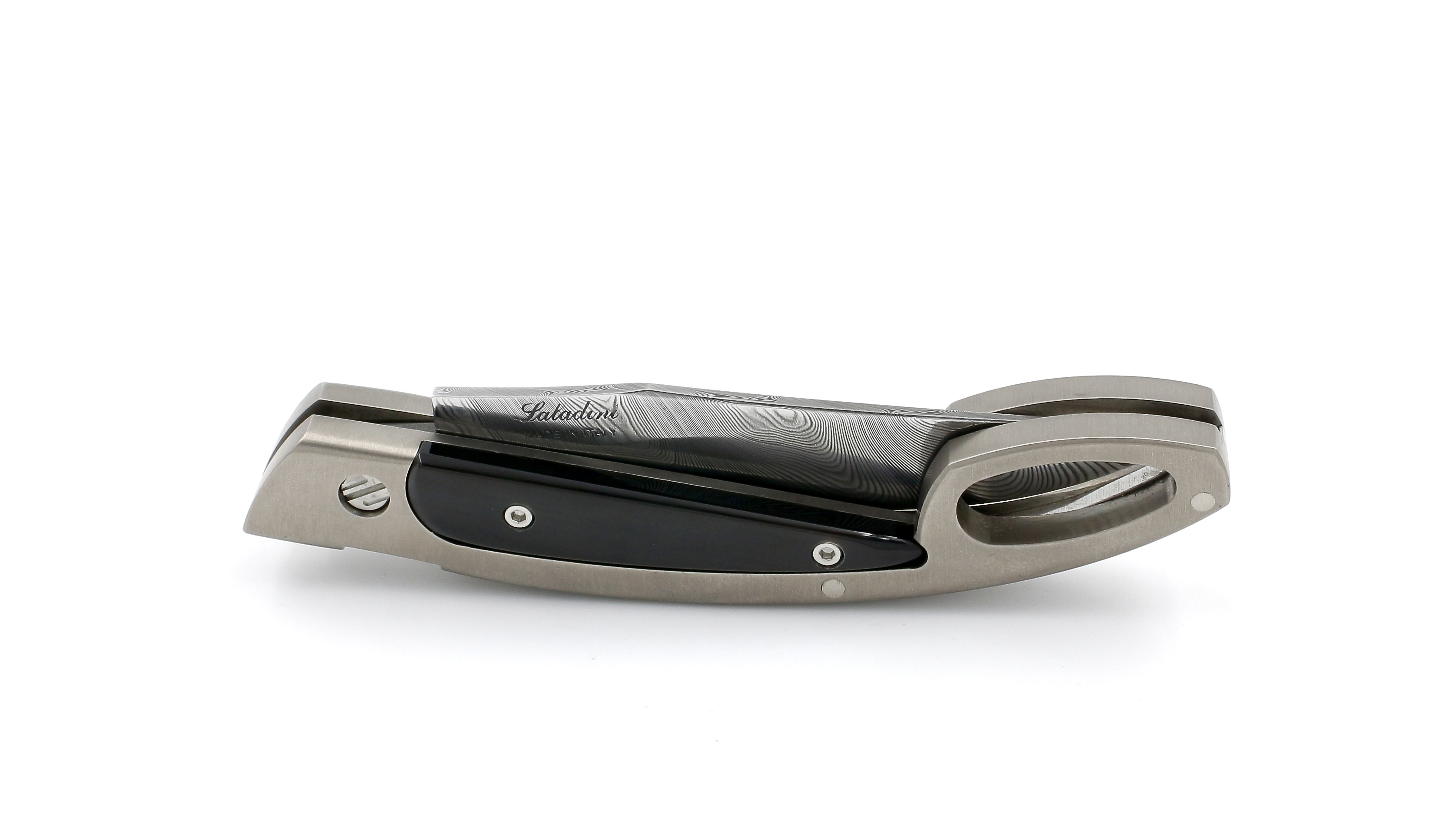 Saladini knife SCARPERIESE titan buffalo horn