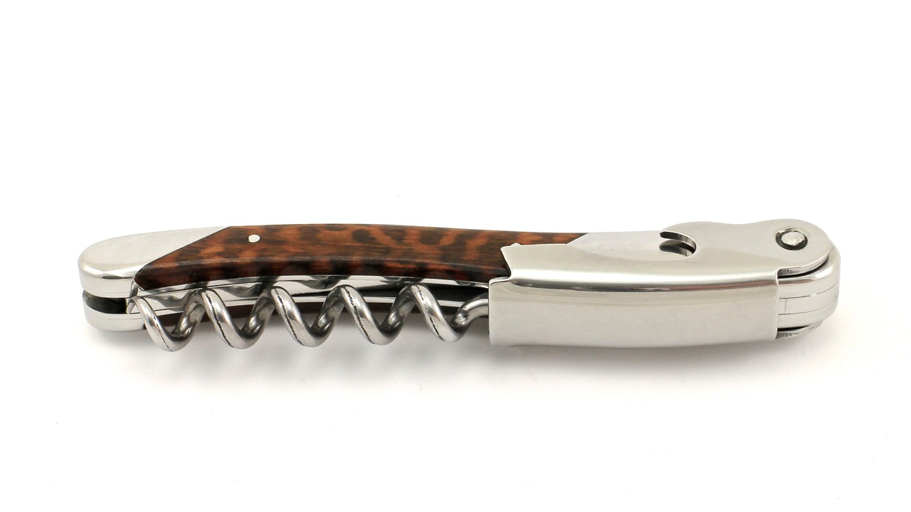 Château Laguiole wine openerGRAND CRU amourette/snakewood