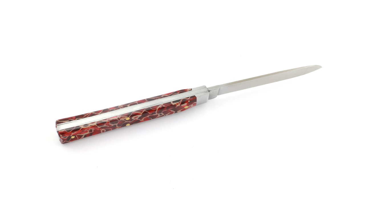 AU SABOT Queue de Poisson Rhodoïd red